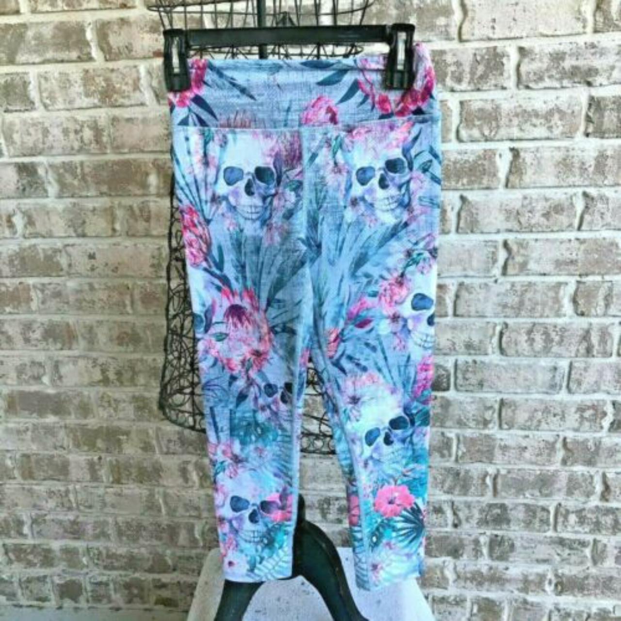 evolution and creation skull leggings