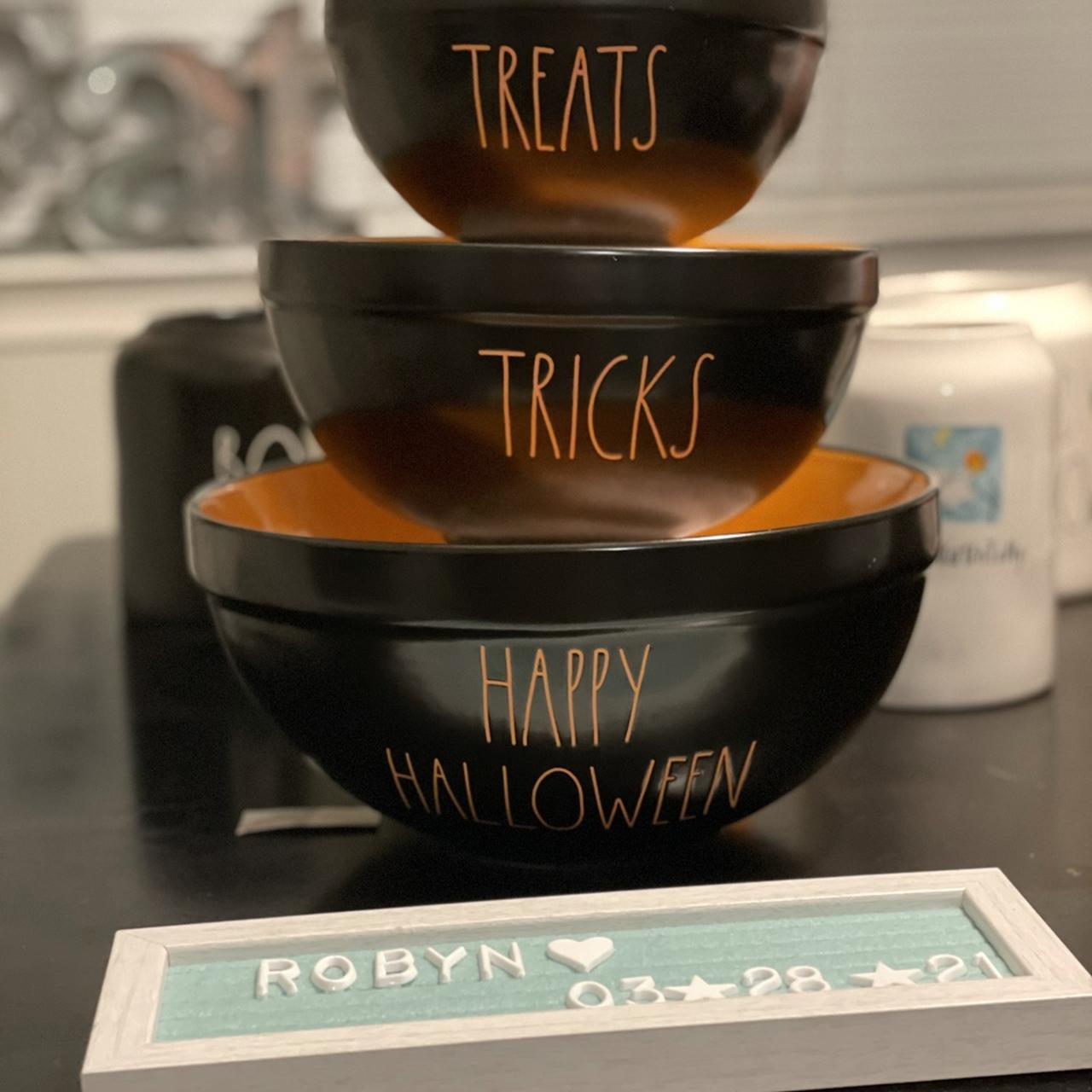 Rae Dunn high quality Halloween Bowl Set