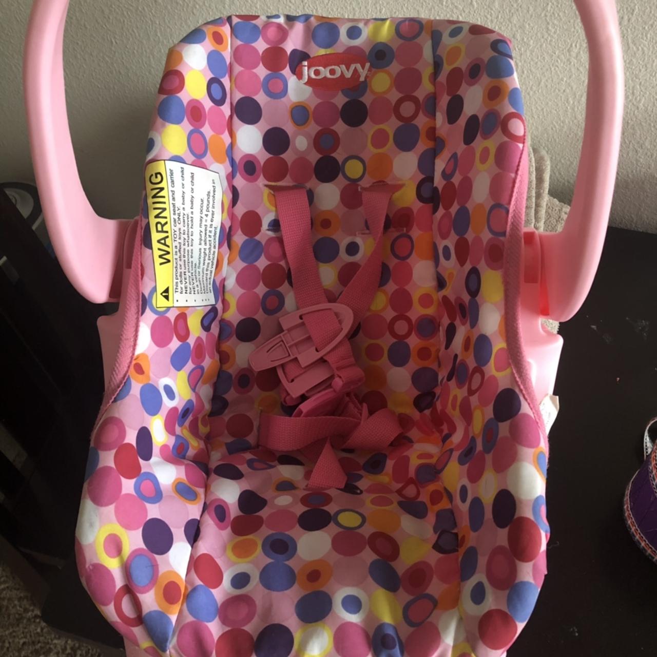  Joovy Toy Car Seat Baby Doll Carrier Featuring Crash