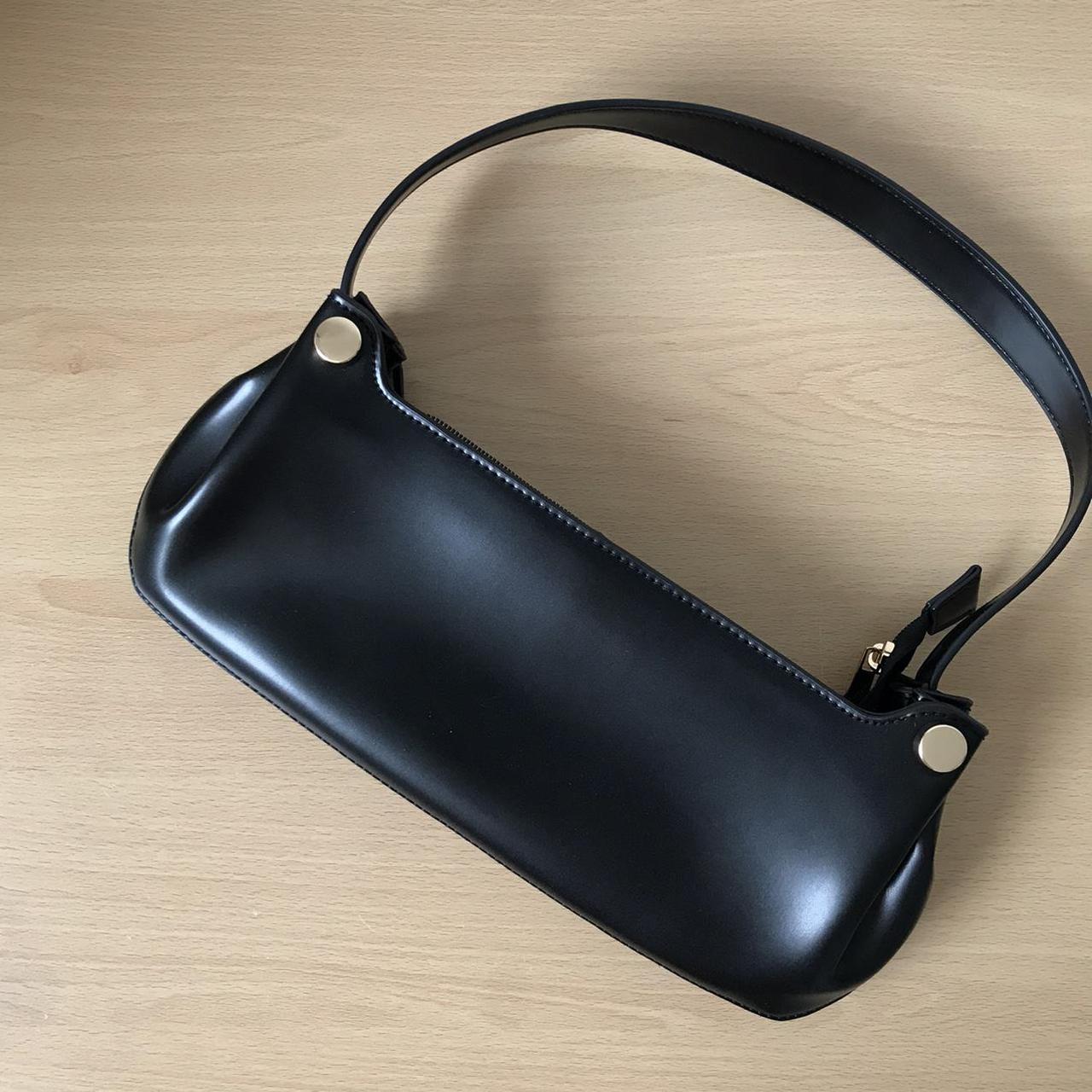 ASOS DESIGN 90s inspired shoulder bag with pinched... Depop