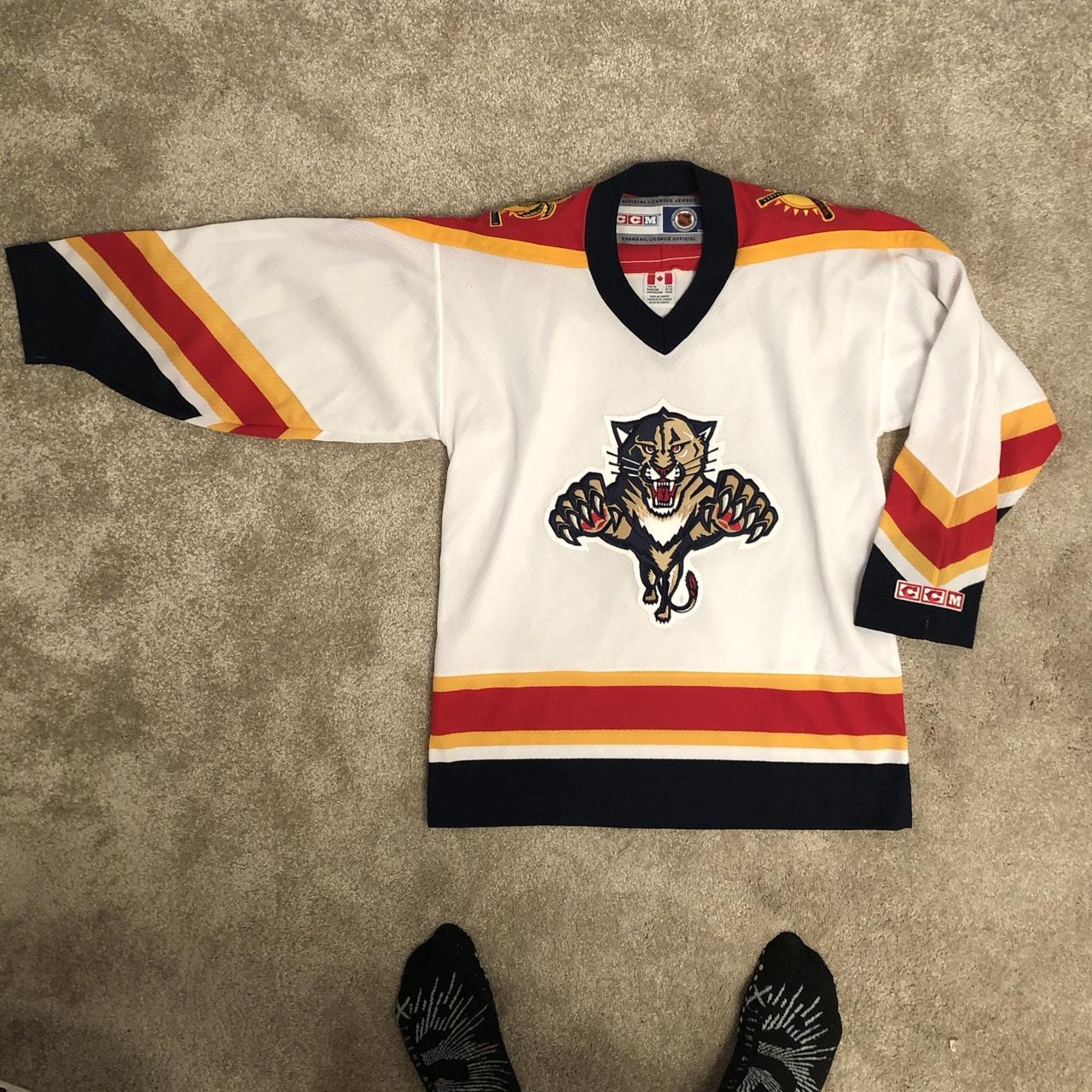 Pro Player Florida Panthers Stitched Hockey Jersey - Depop