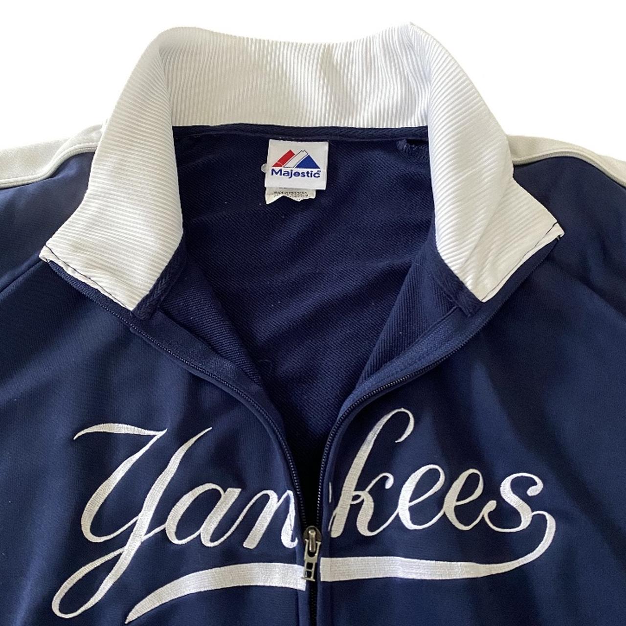 Nike New York Yankees track jacket in navy. - Depop