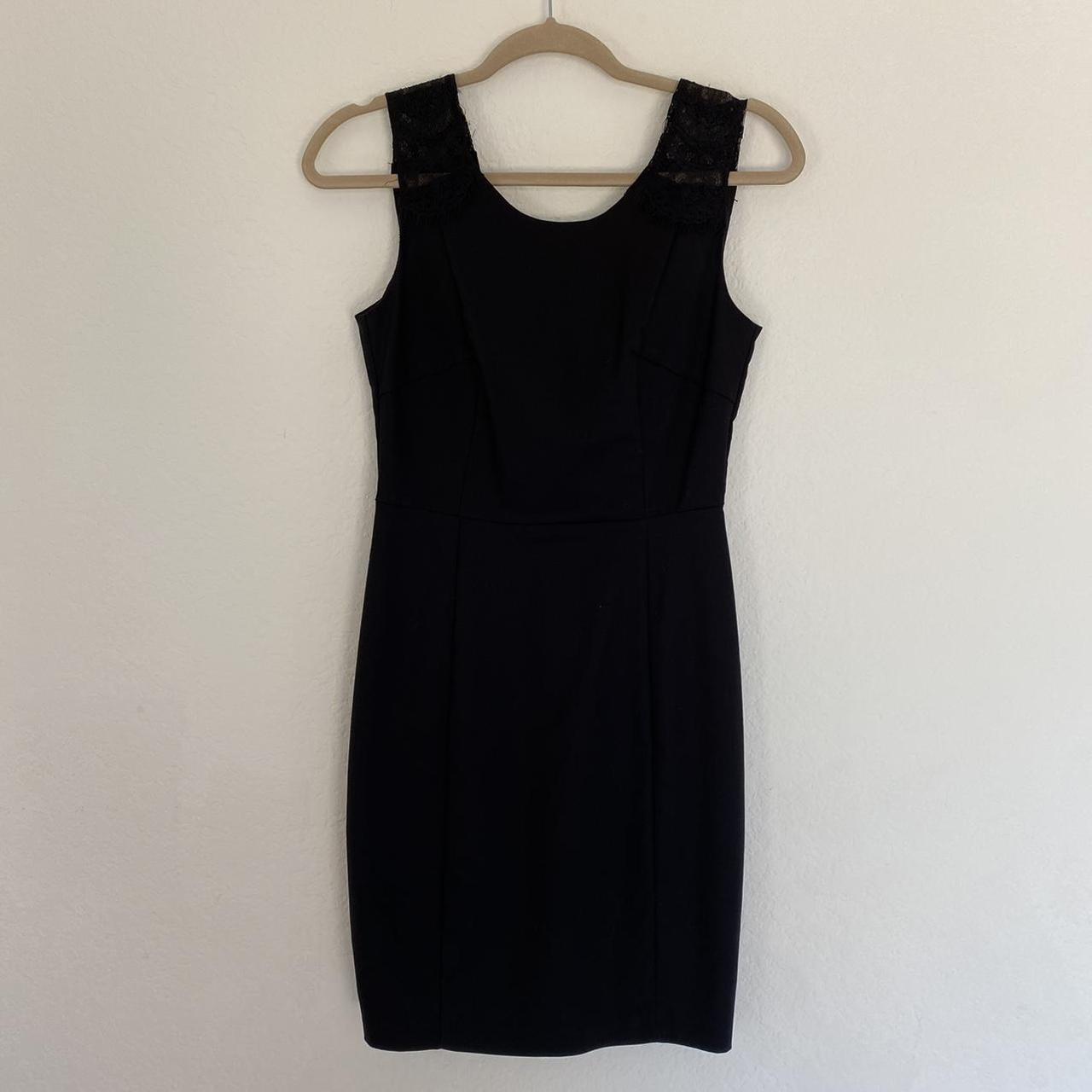 Black Dress Forever 21 size small worn once,... - Depop