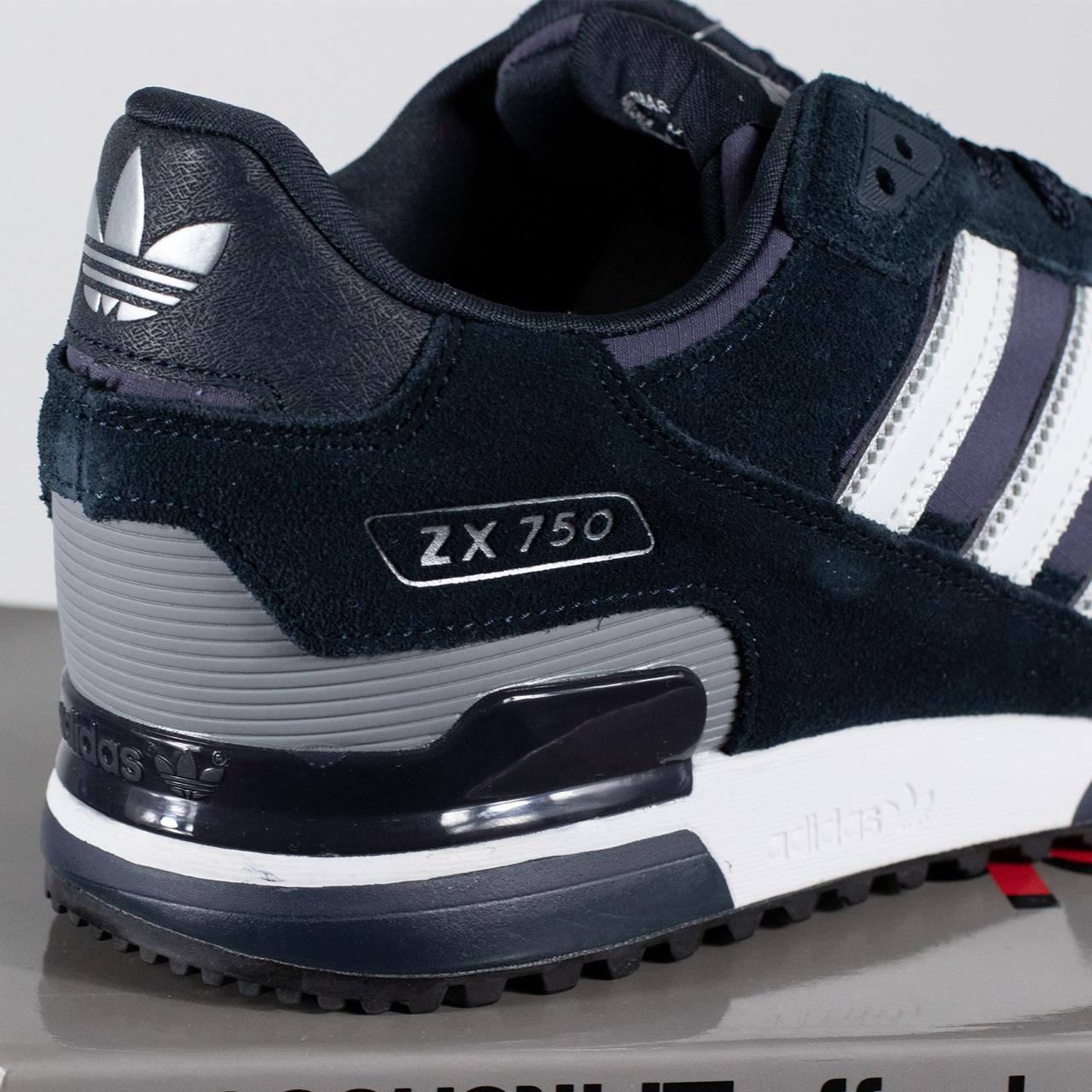 🔥 adidas Originals ZX 750 Trainers - Navy 🔥 *Please... - Depop