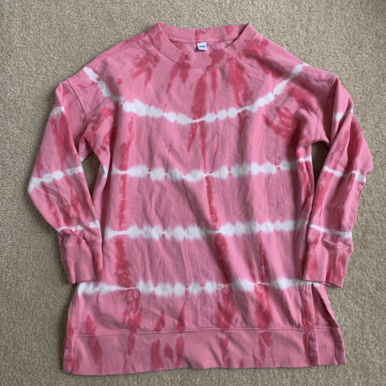 Old navy pink tie best sale dye sweatshirt