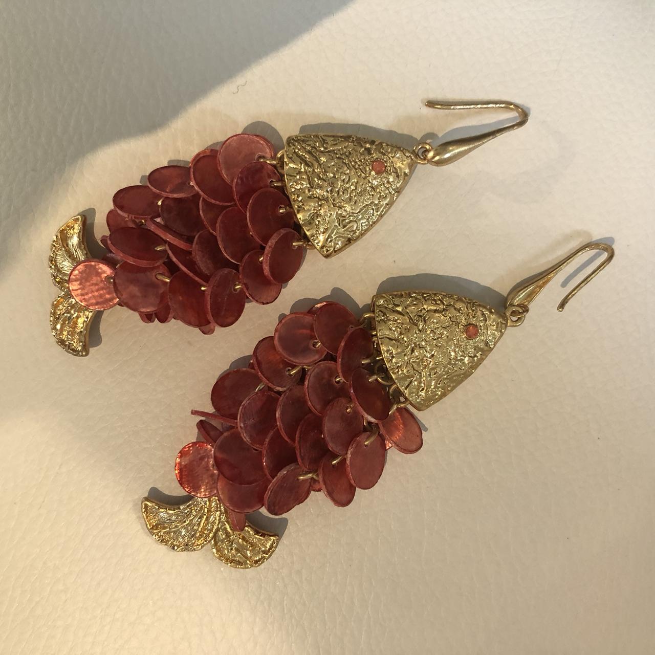 Zara fish deals earrings