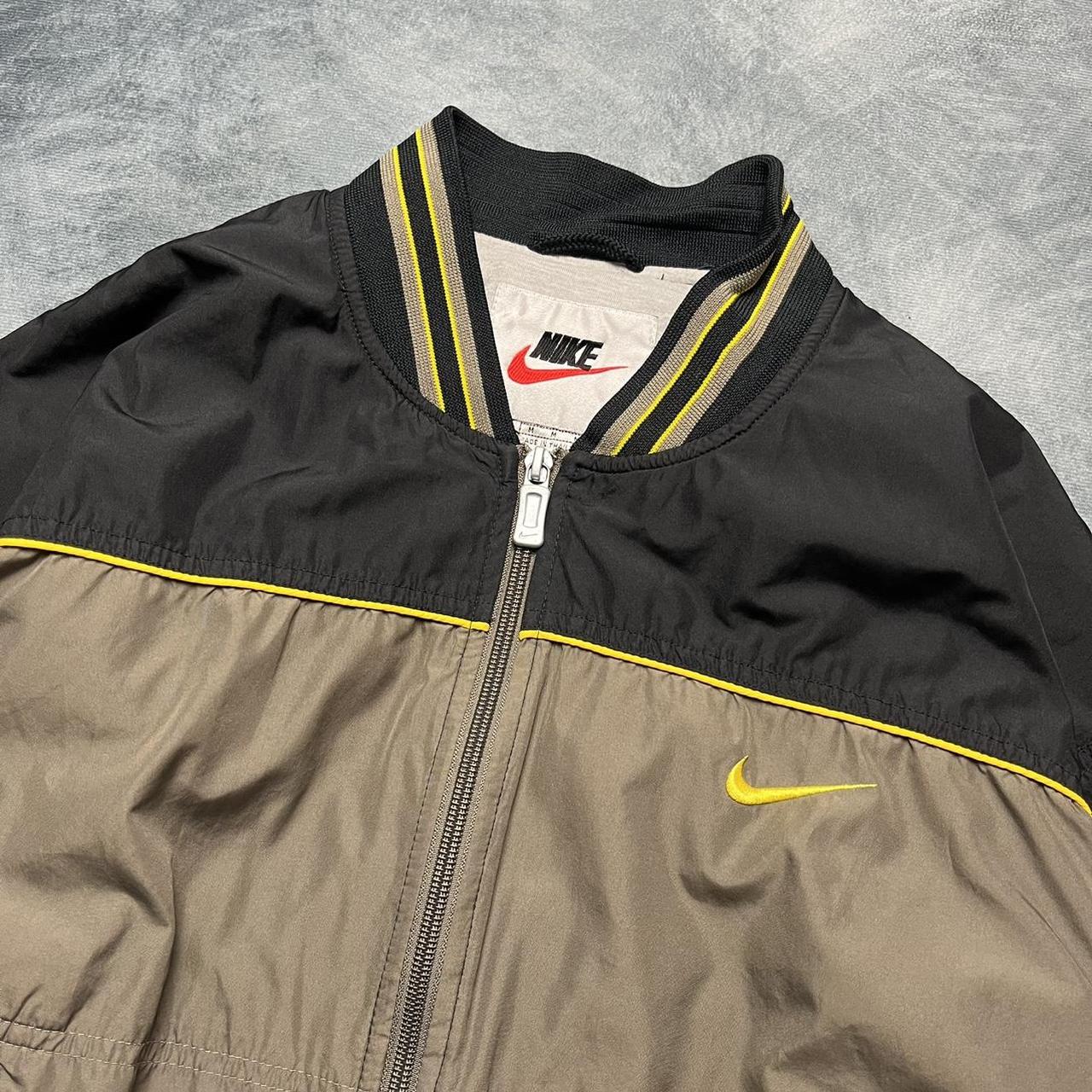 mens yellow nike jacket