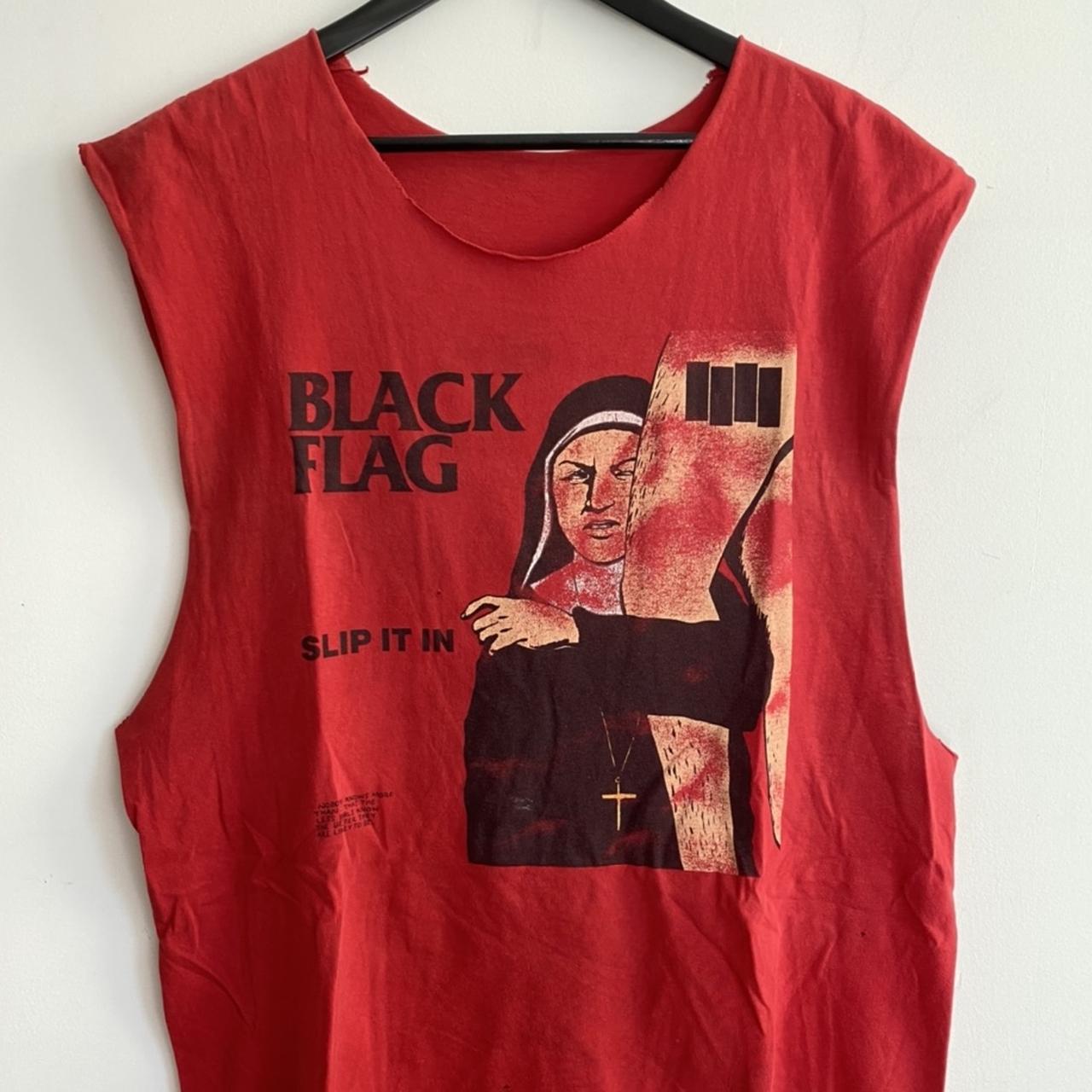 1984 Black Flag Slip It In Tour T-Shirt XL SLC Punk 2024 80’s Hardcore