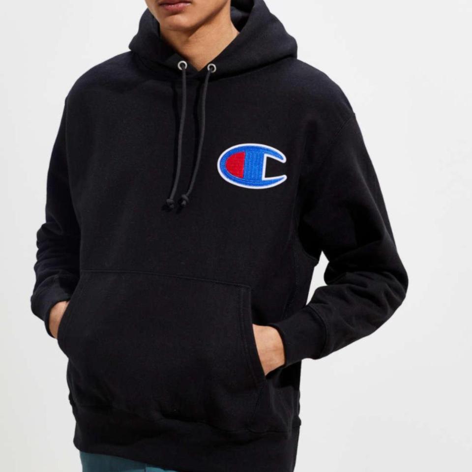 hoodie champion big logo c