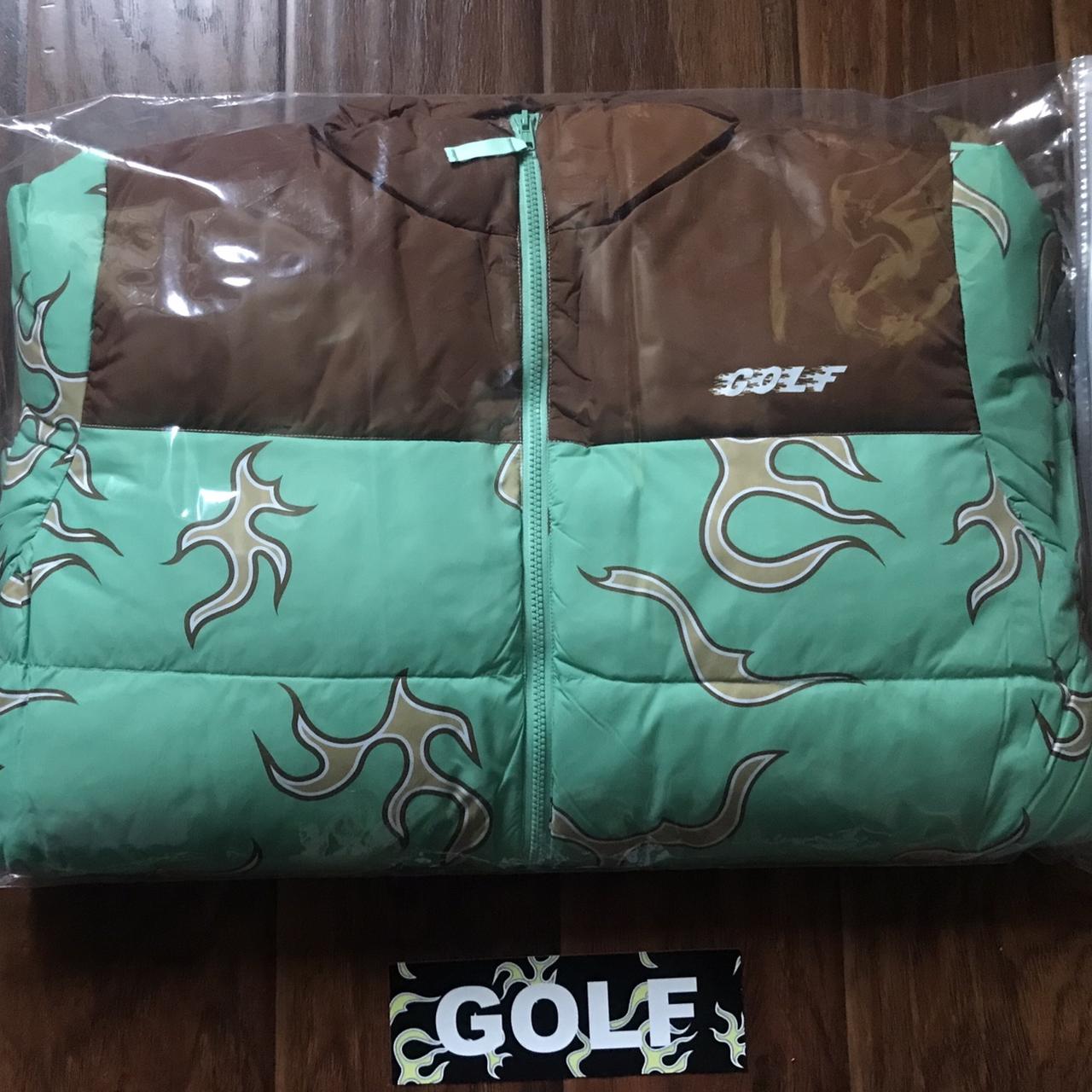 Golf Wang Men's Puffer Jacket - Tan - M