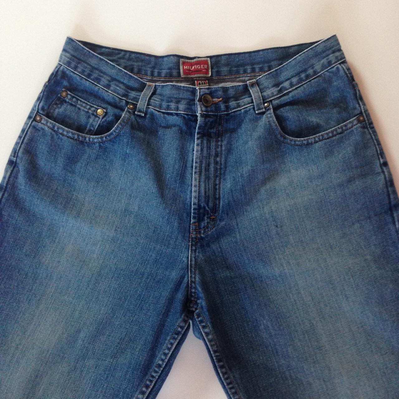 Tommy Hilfiger jeans. Denim. Worn. Perfect... - Depop