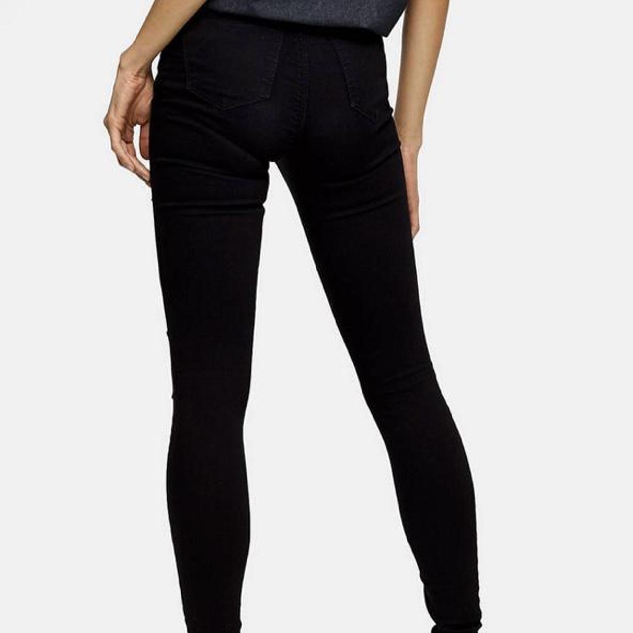 Joni black ripped jeans Waist 25 leg 32,... Depop