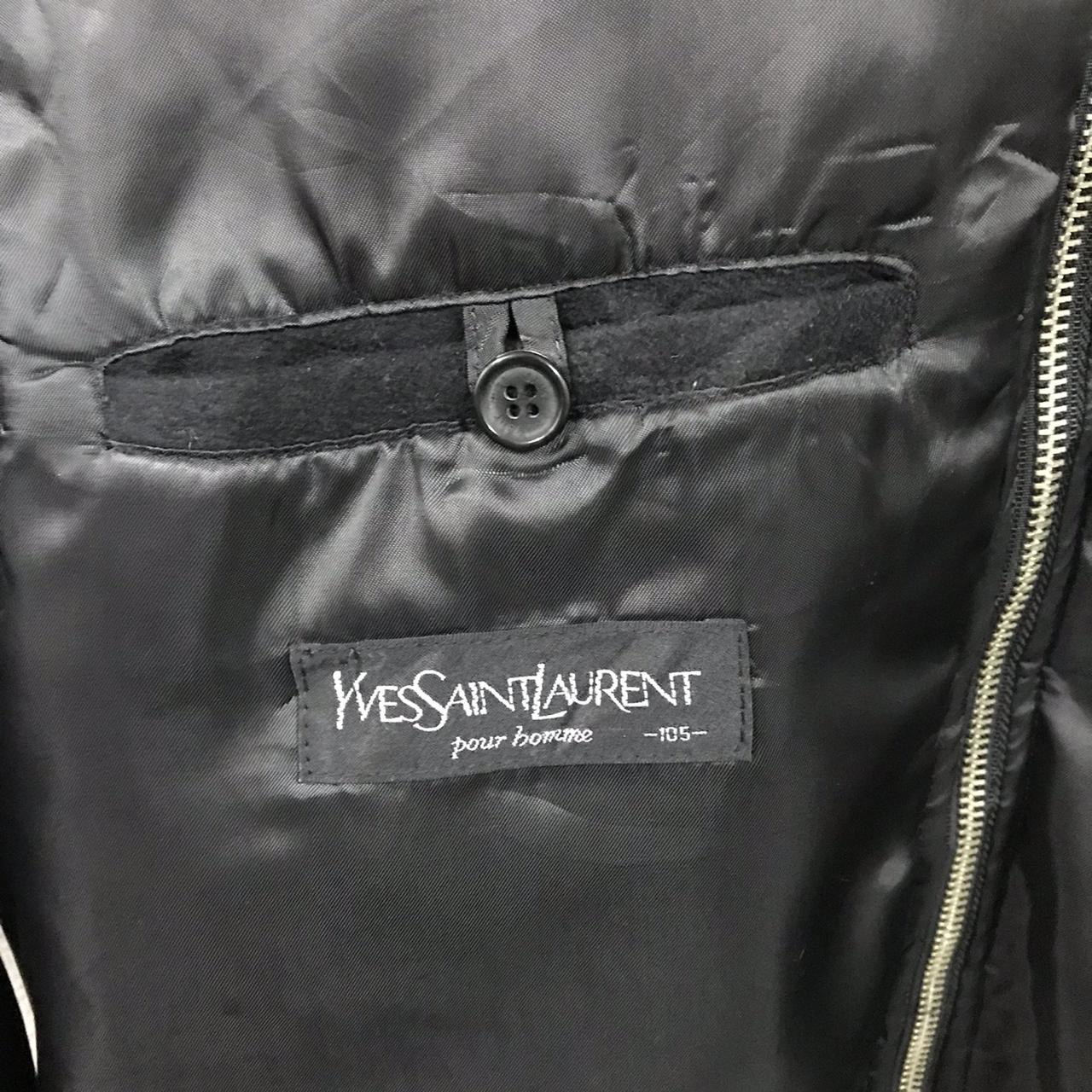 YVES SAINT LAURENT pour homme ロゴ ジャケット M Yves Saint Laurent Logo Bomber Jacket - XXL | SYLK