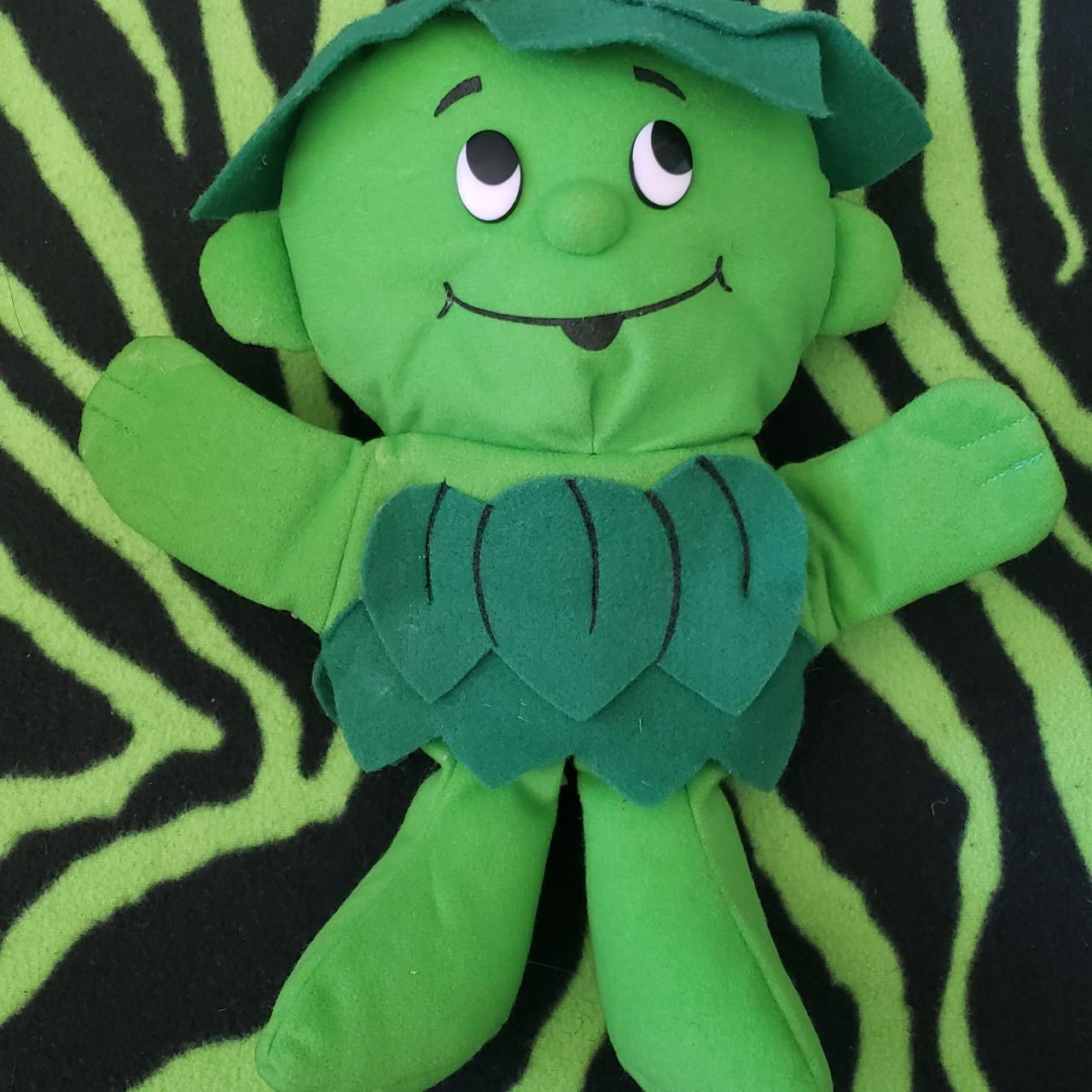 Vintage Sprout plushie puppet from 1992. Cute... - Depop