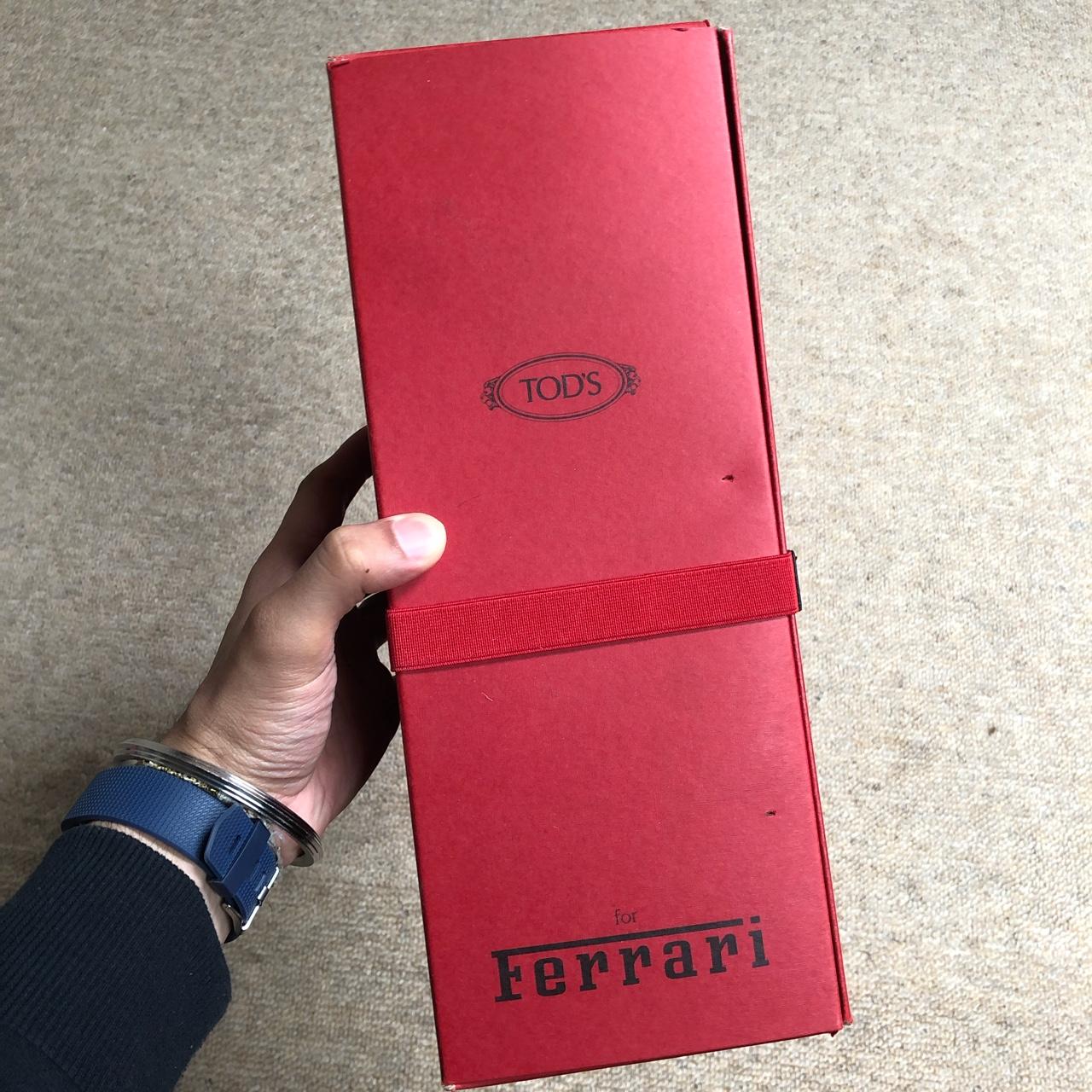 TOD'S Ferrari Edition RRP£380 👟 Black / Red 🥌 -... - Depop