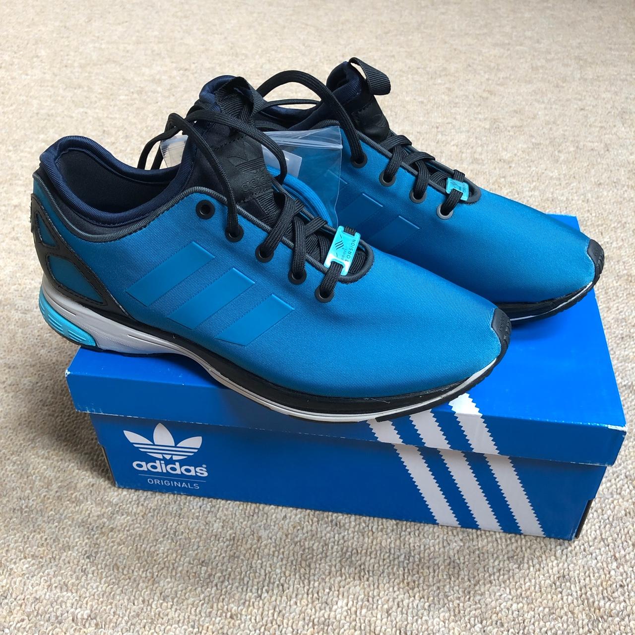 Adidas ZX Flux Tech NPS Blue Black UK5 60