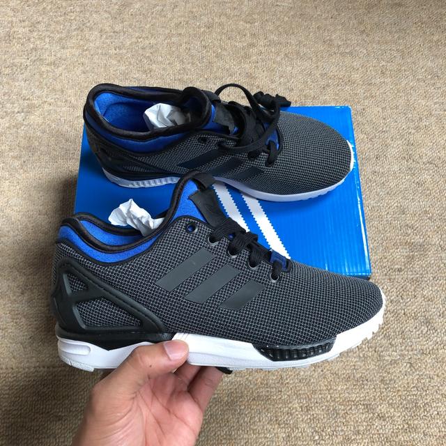 Adidas Shoes Adidas Zx Flux Nps Black/ Blue Adidas ZX Flux NPS MID