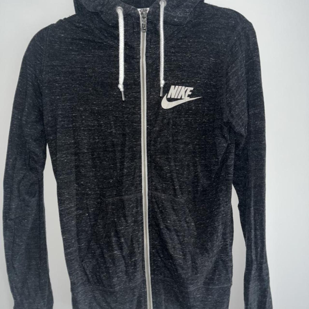 black thin nike jacket