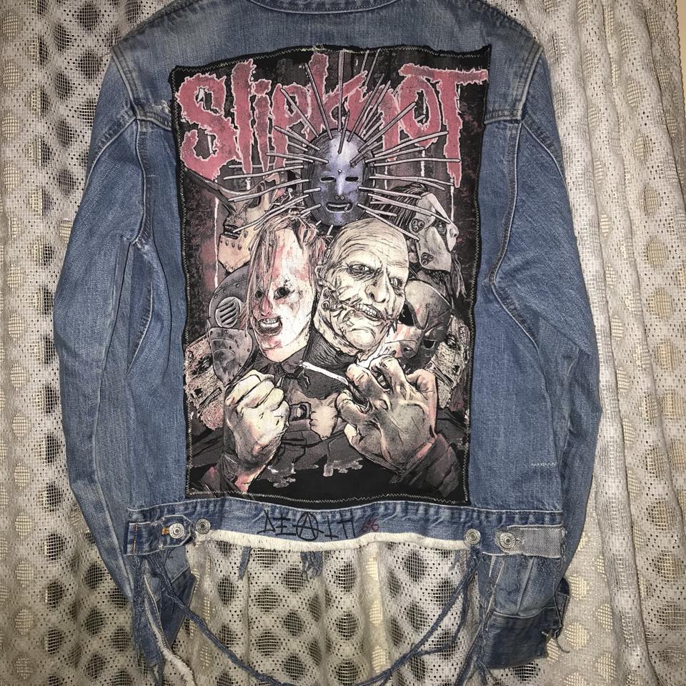 slipknot jean jacket