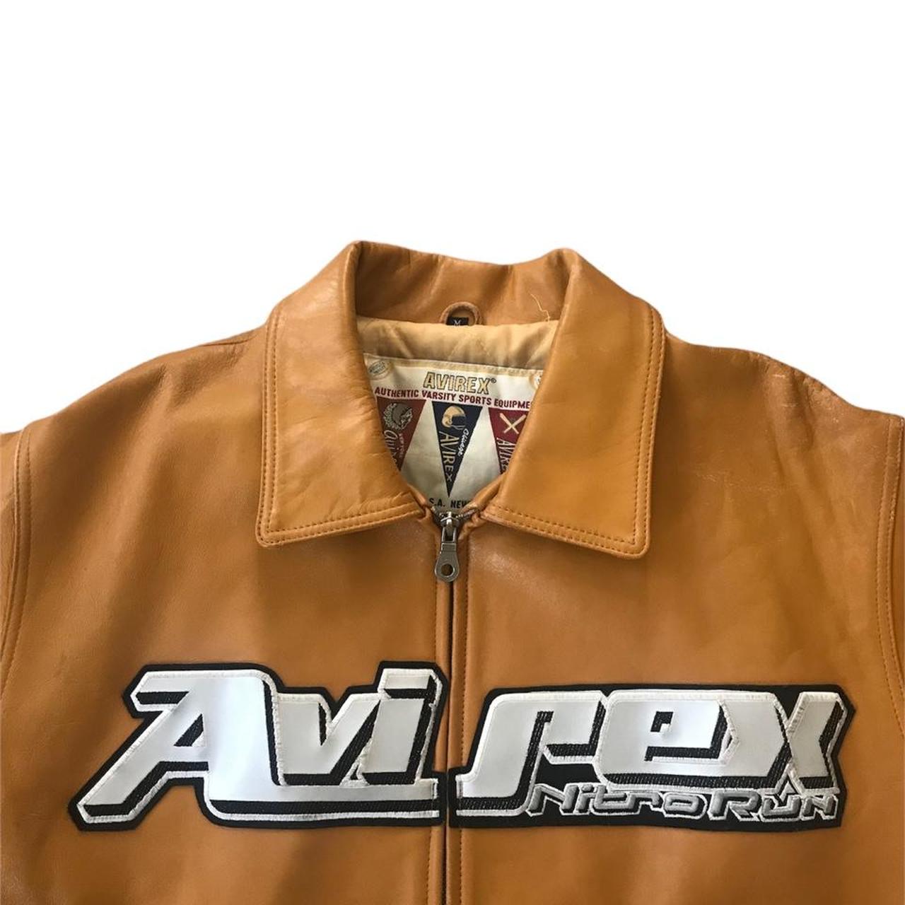 Vintage AVIREX Limited Edition Nitro Run Varsity... - Depop