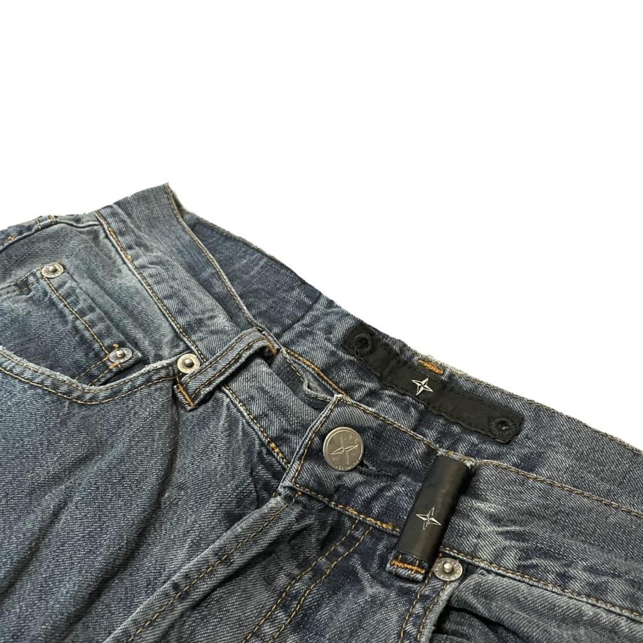 Stone Island Men's Blue Jeans Depop