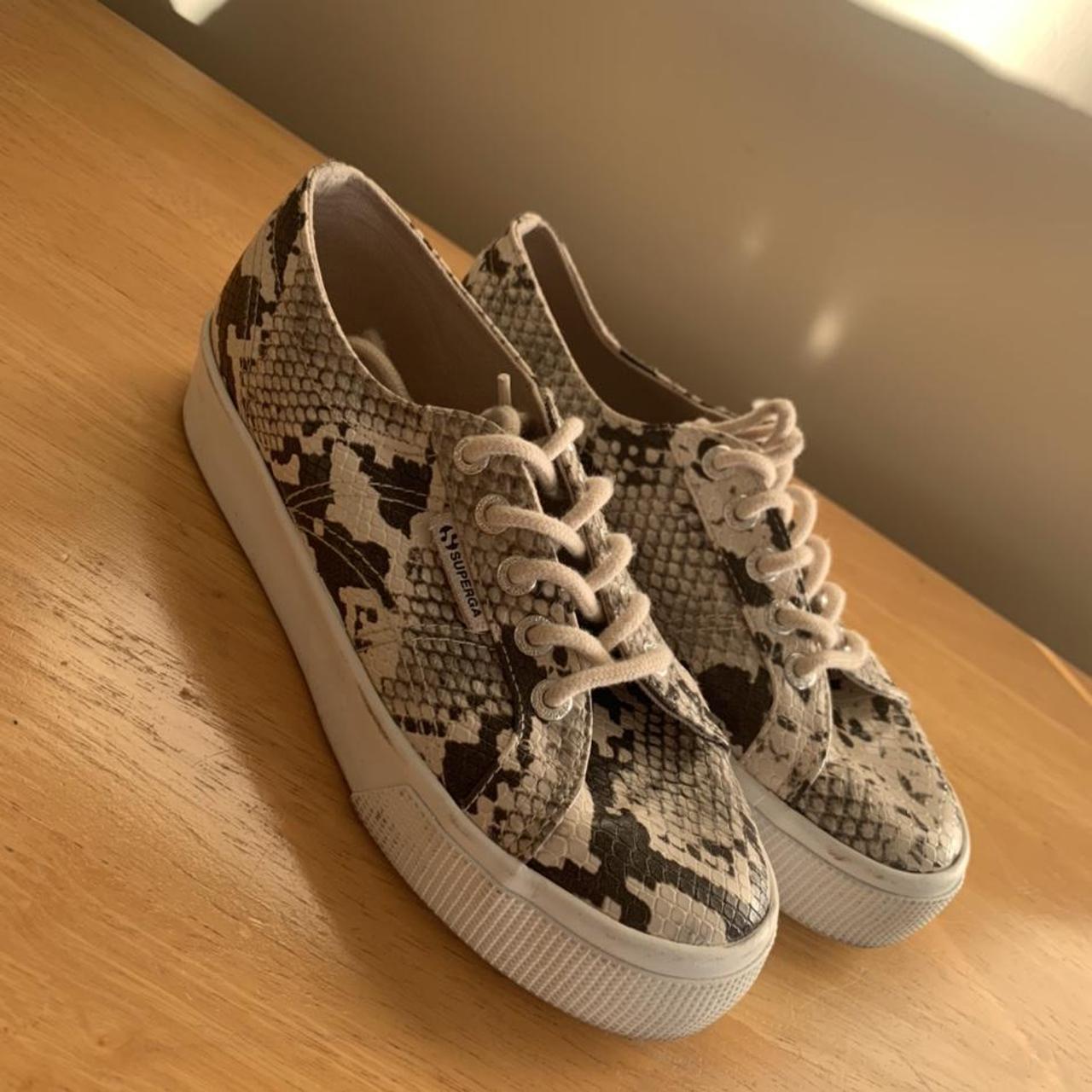 superga snakeskin