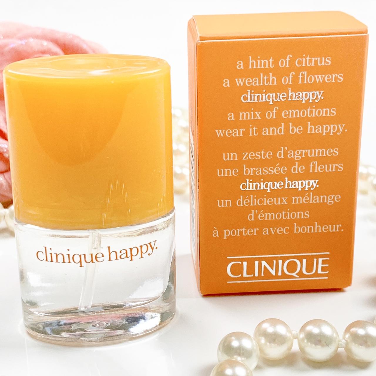 CLINIQUE HAPPY Perfume Spray Travel Size 0.14 oz/... Depop