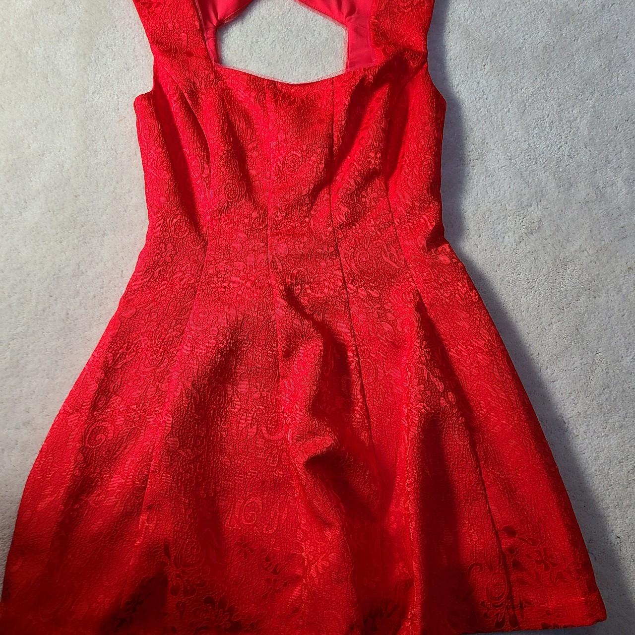 Bcbg red 2024 dress short