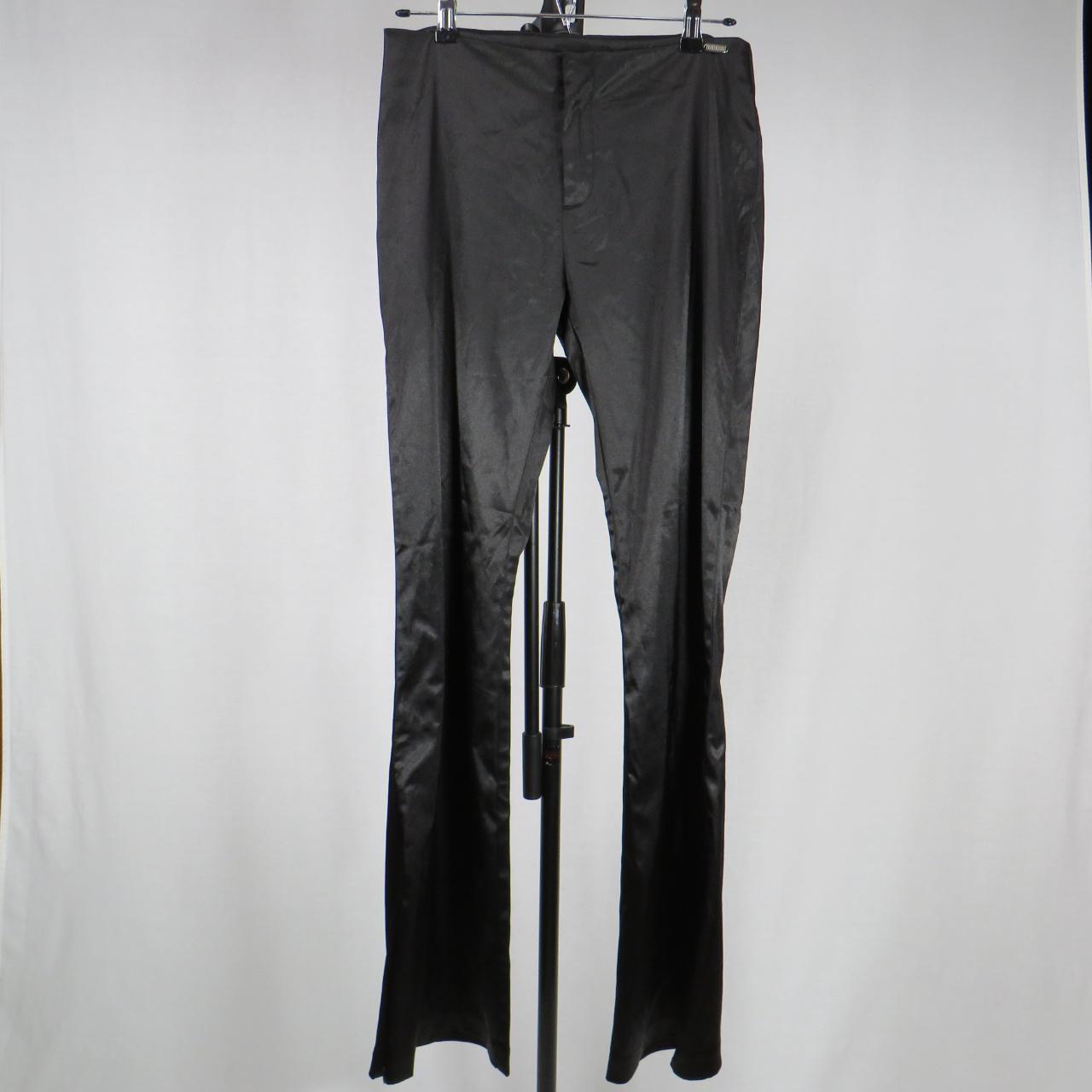 Guess satin feel stretch polyester pants with 10