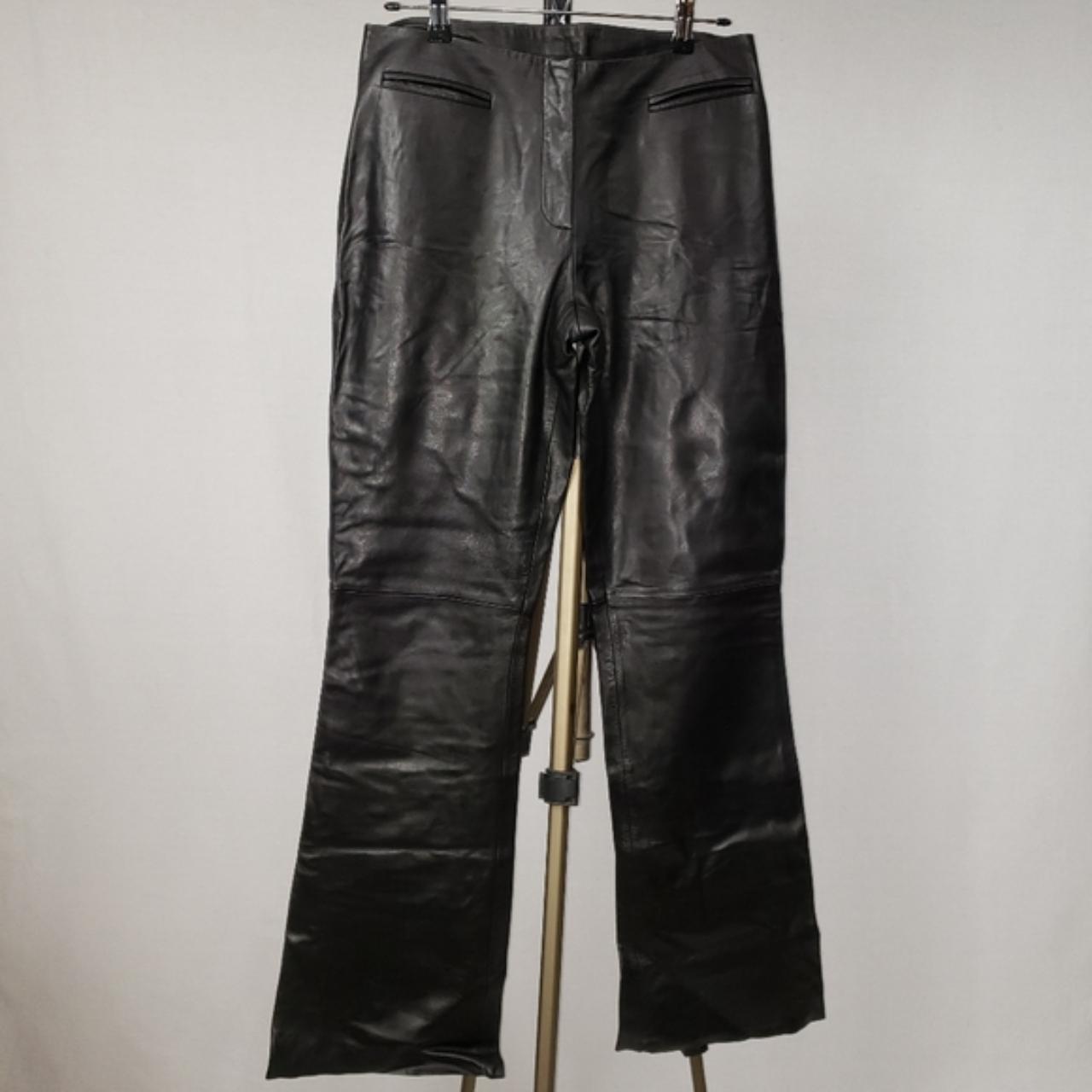 Soft lambskin leather Cache pants. These just follow... - Depop