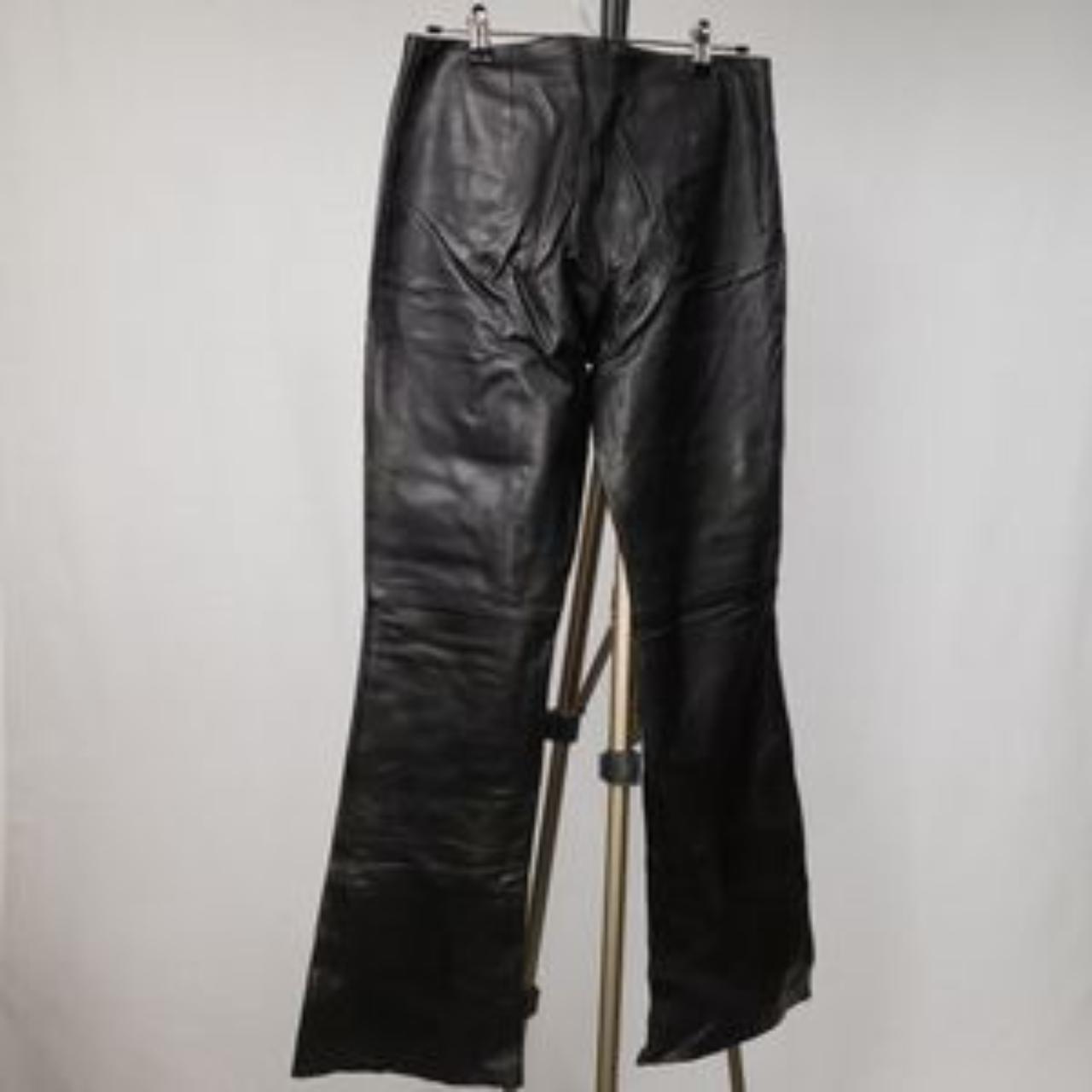 Soft lambskin leather Cache pants. These just follow... - Depop