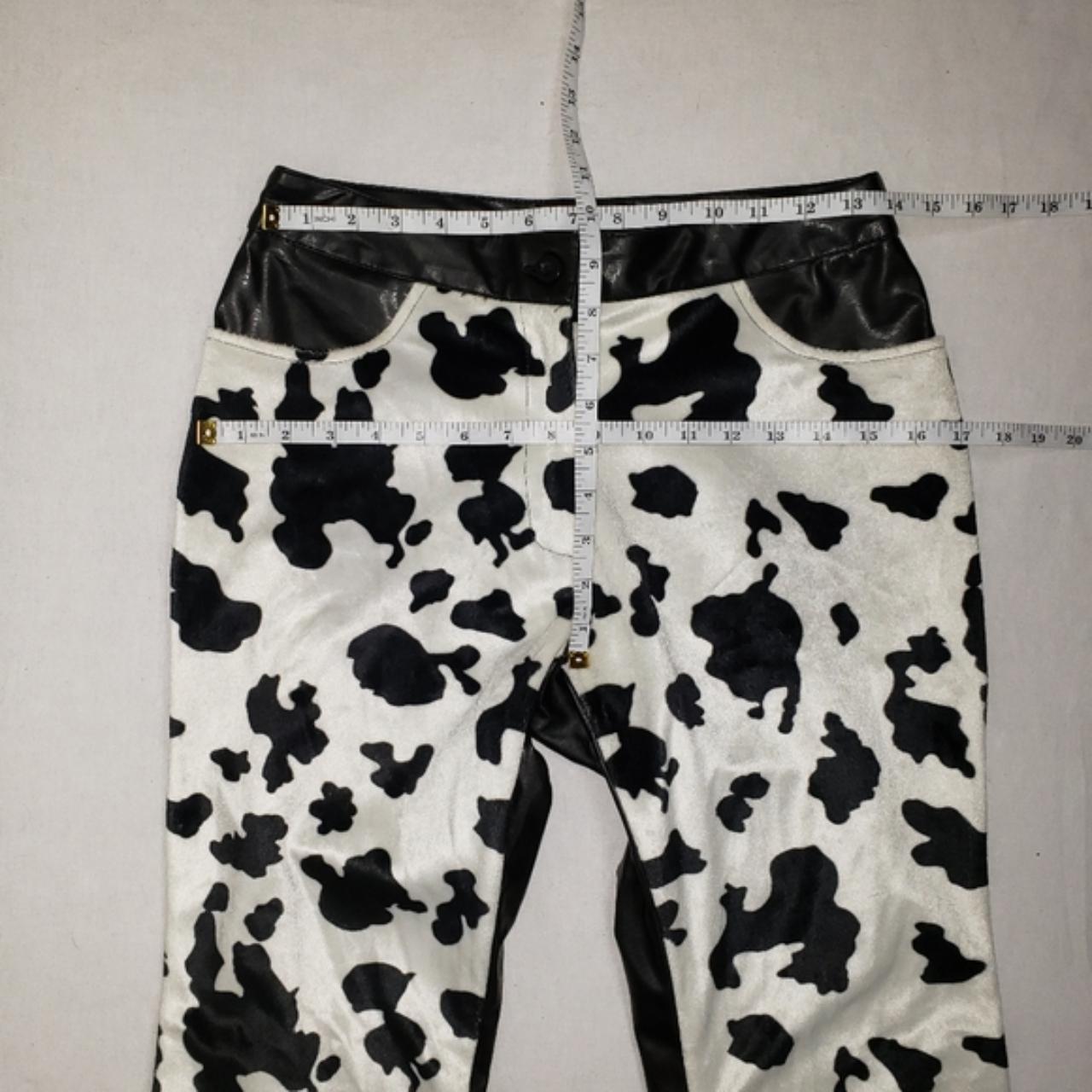 Rave 4 Real very cool cow print faux fur in the... - Depop