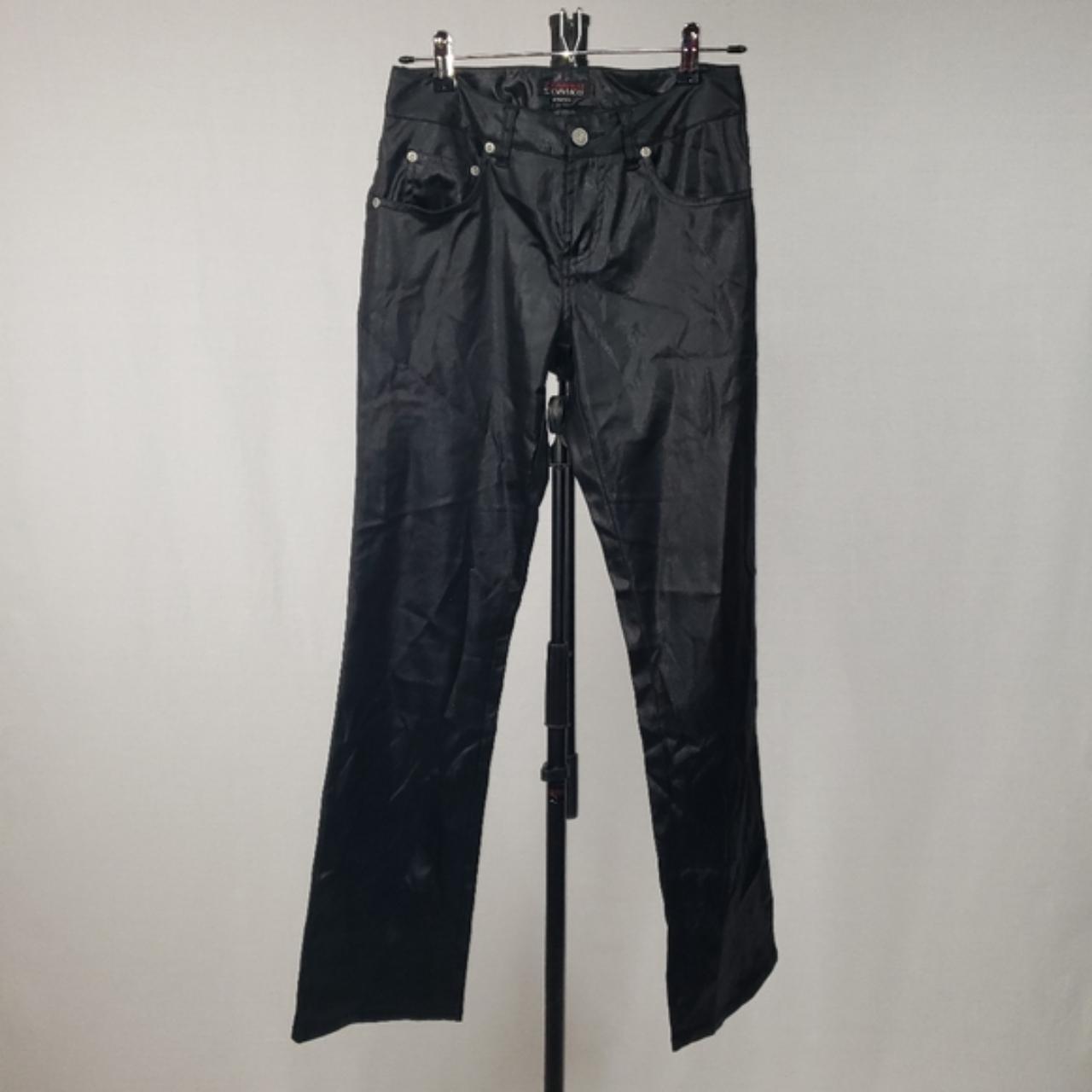 Black Z Cavaricci Pocket Pants These Cool Pants Depop