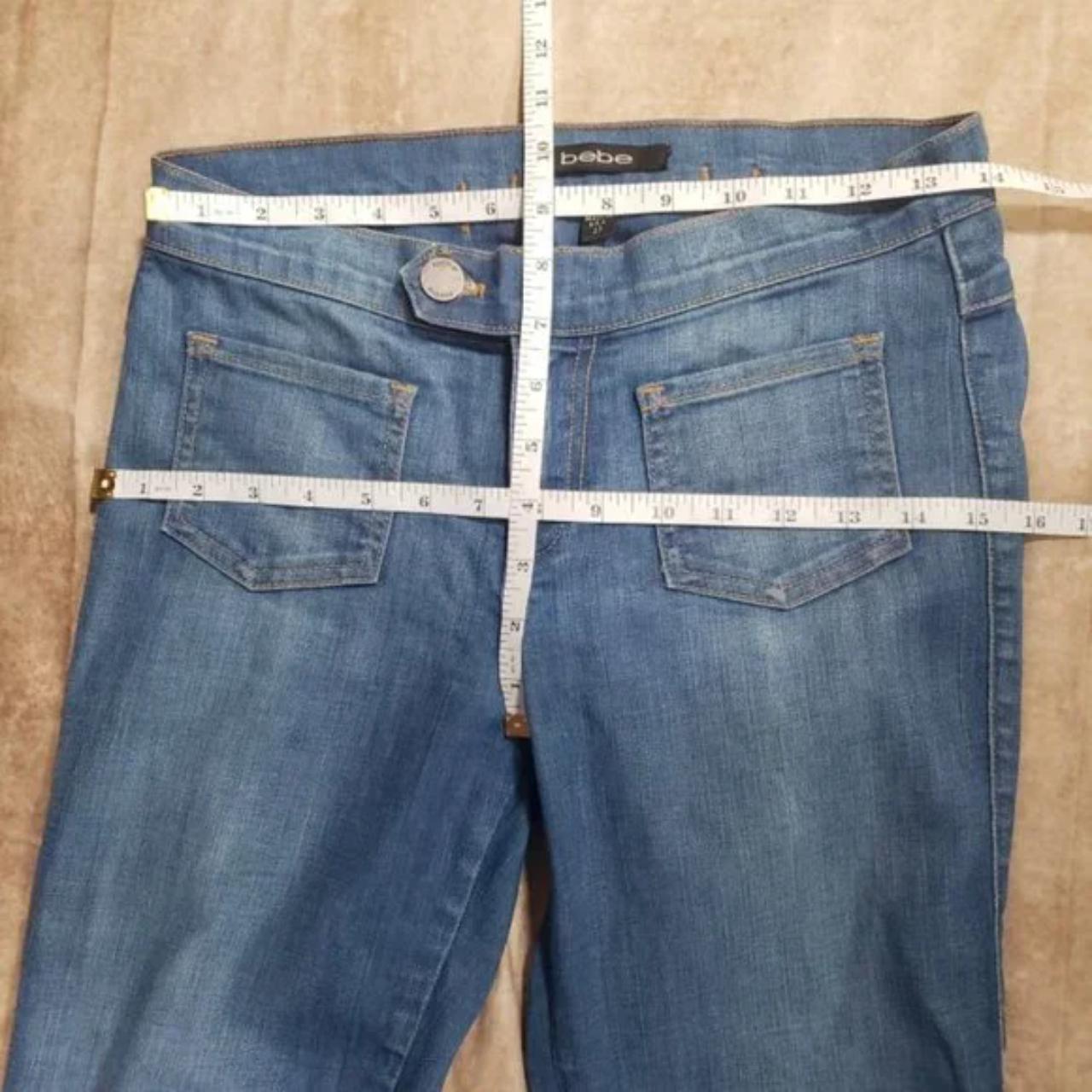 Bebe Women's Blue Jeans | Depop