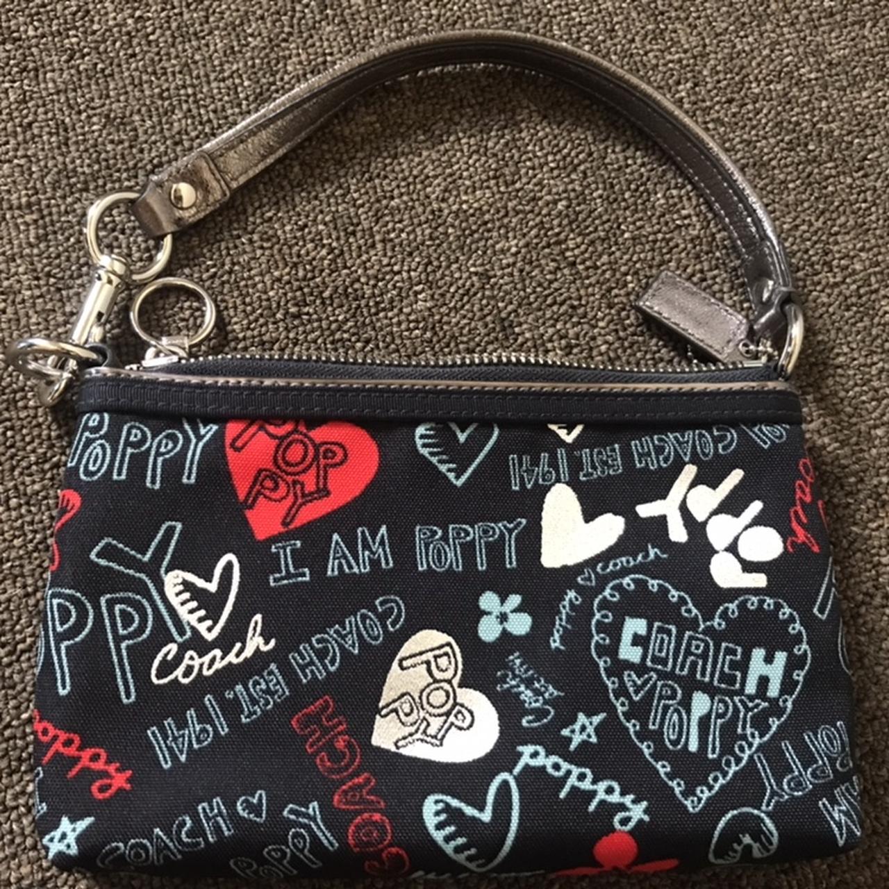 coach purse poppy collection