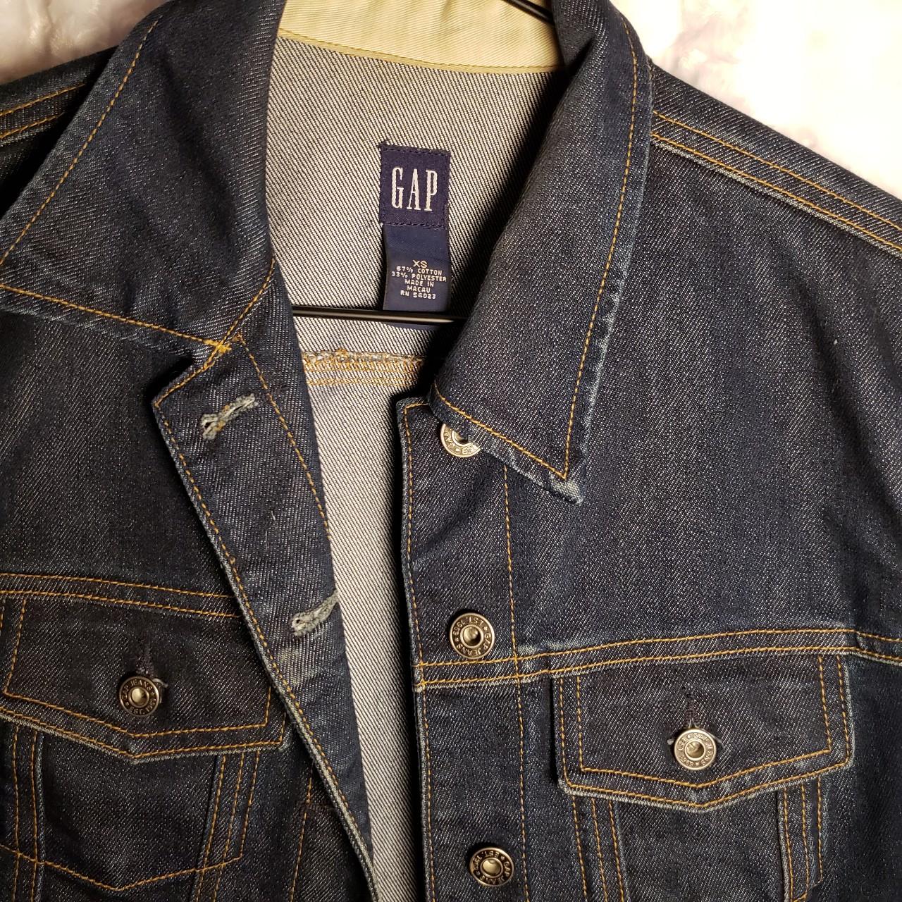 Gap Women's Navy Jacket Depop