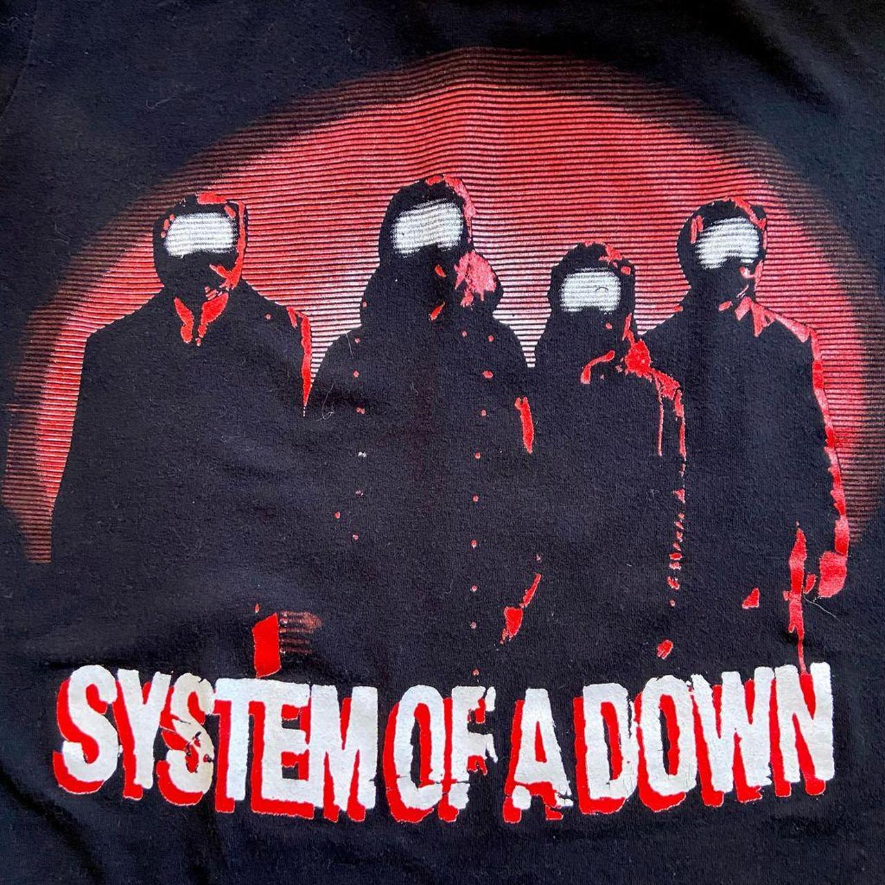 System Of A Down Band Fitted Babydoll TShirt... Depop