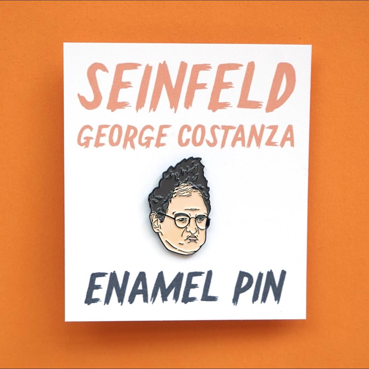 George Costanza Enamel Pin Yeah in Six Games. the 