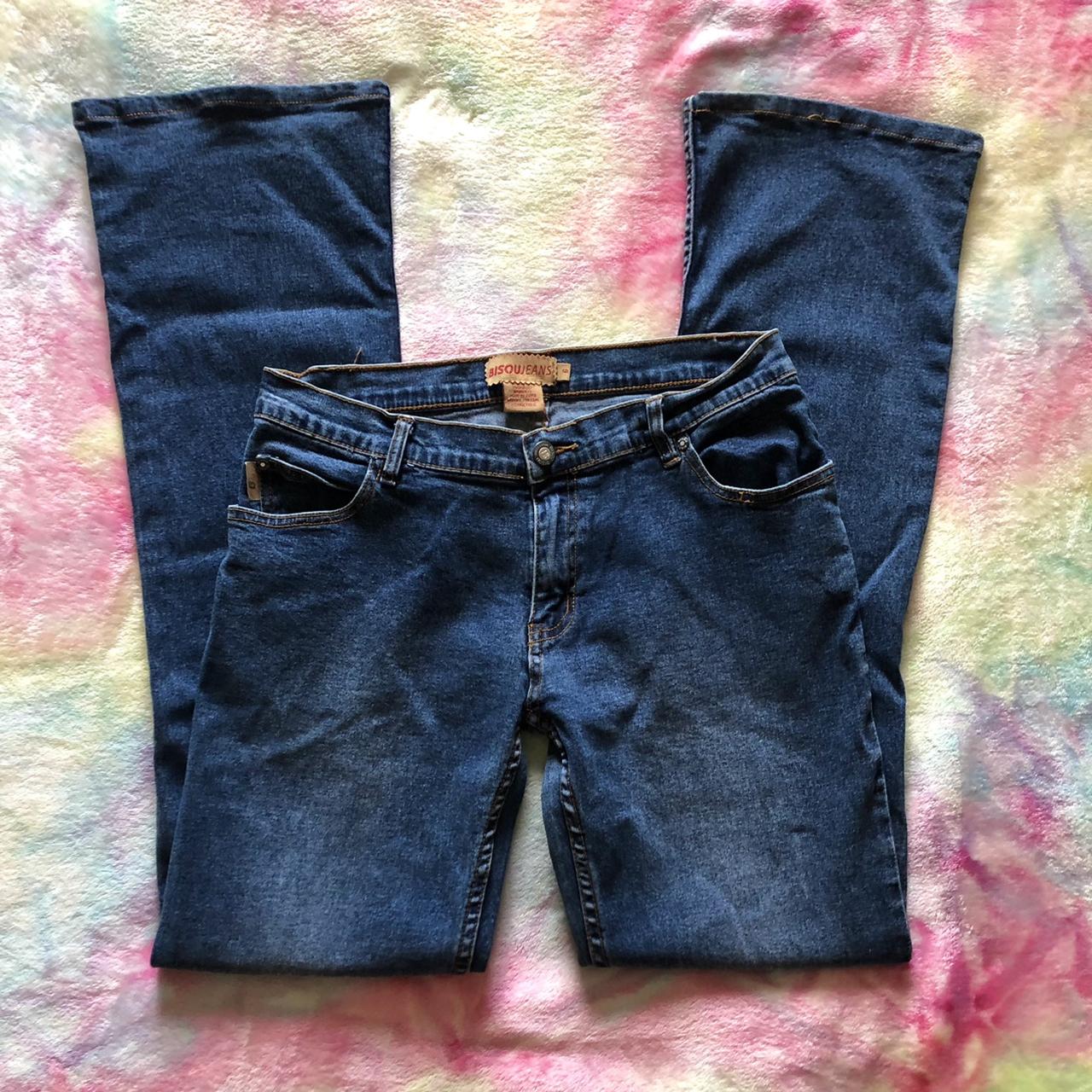 Sexy Y2K low rise jeans 🍒 Size 6, w 13”, inseam... - Depop