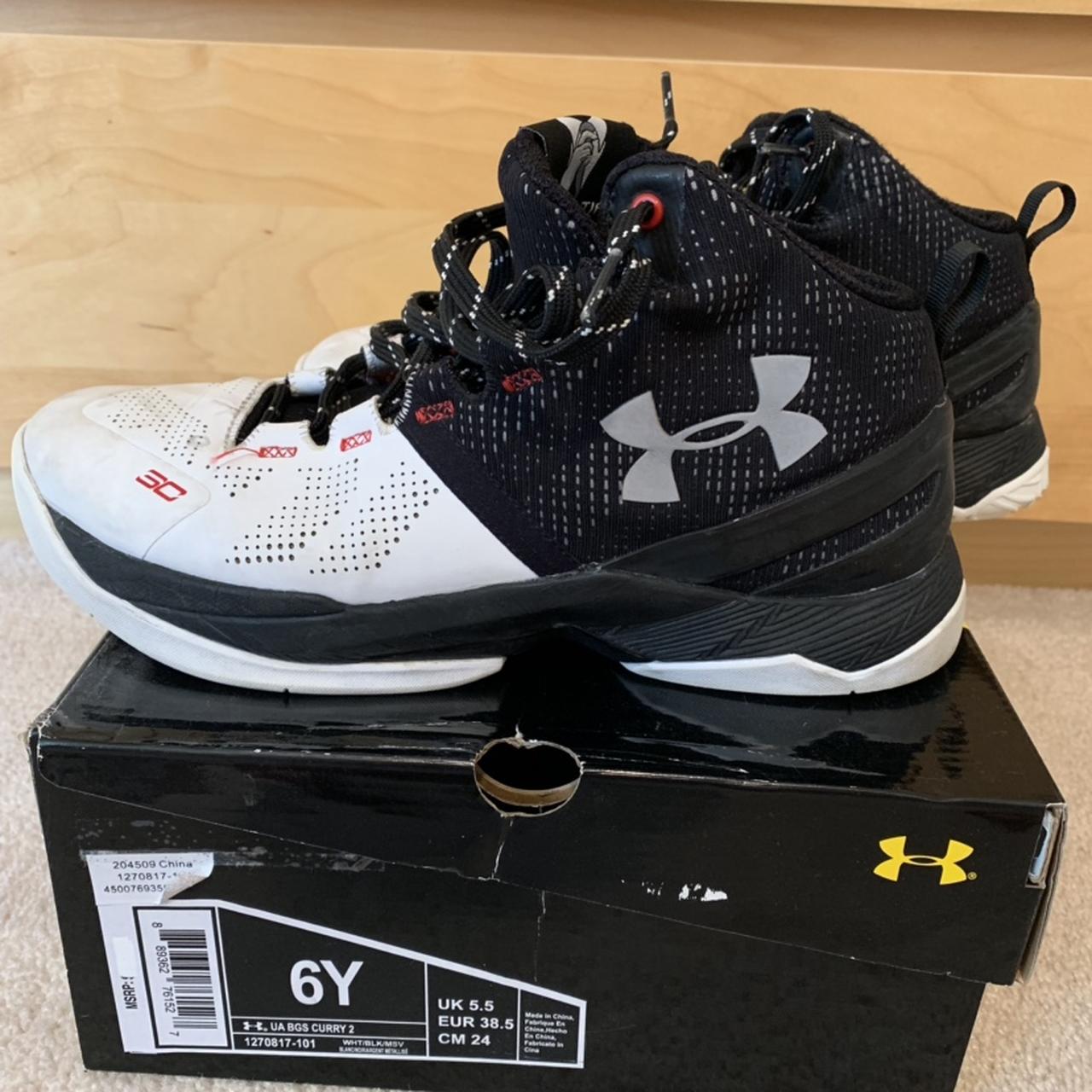 Under armour curry 2 deals womens black