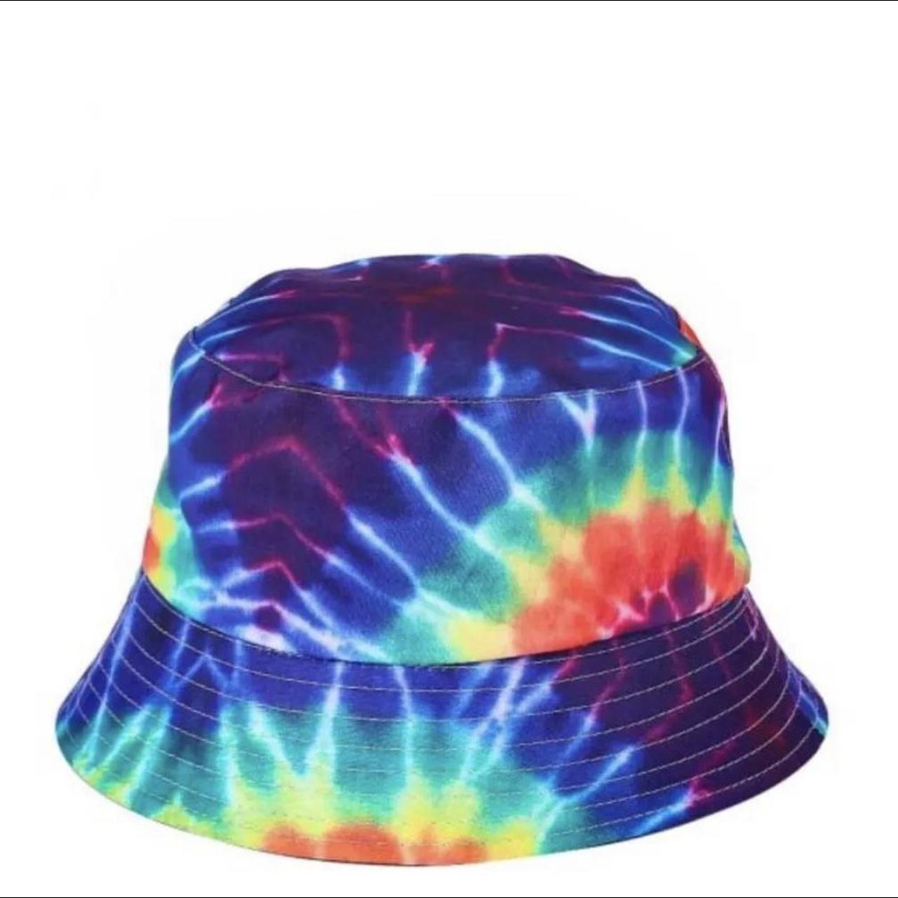 Wavy tye dye canvas bucket hat 🌈 Message with any... - Depop