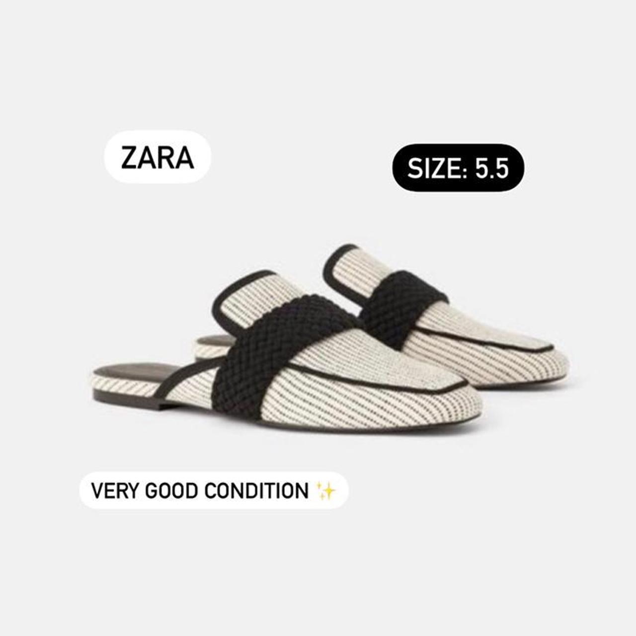 fur slides zara