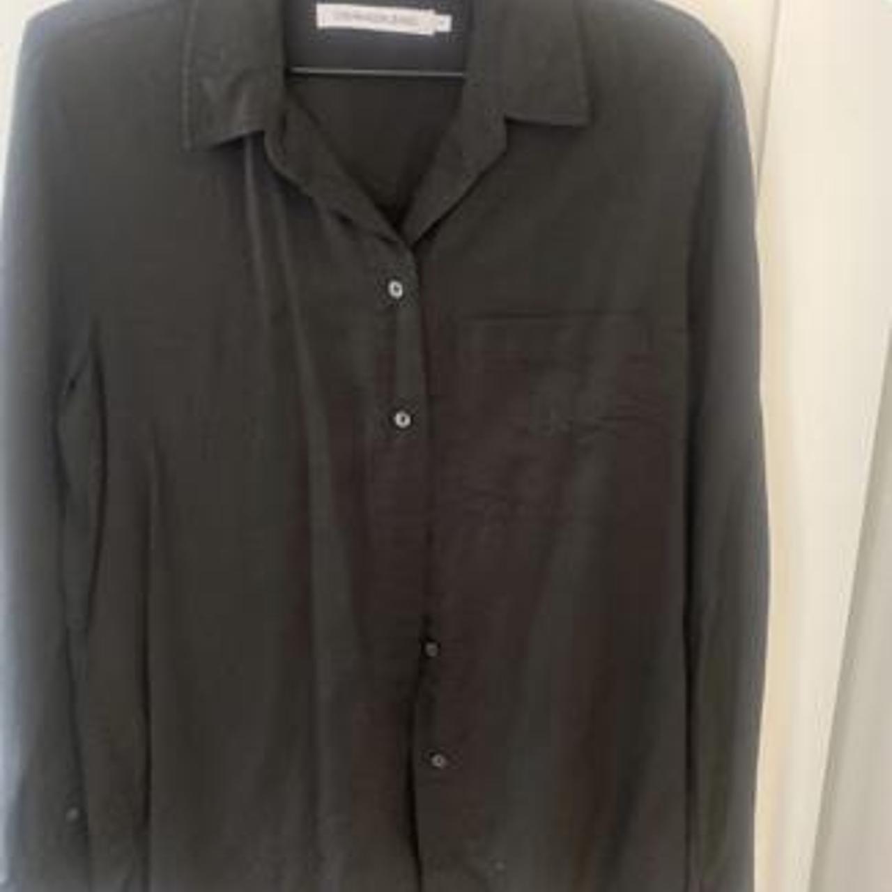 Calvin Klein black shirt Worn once brilliant... - Depop