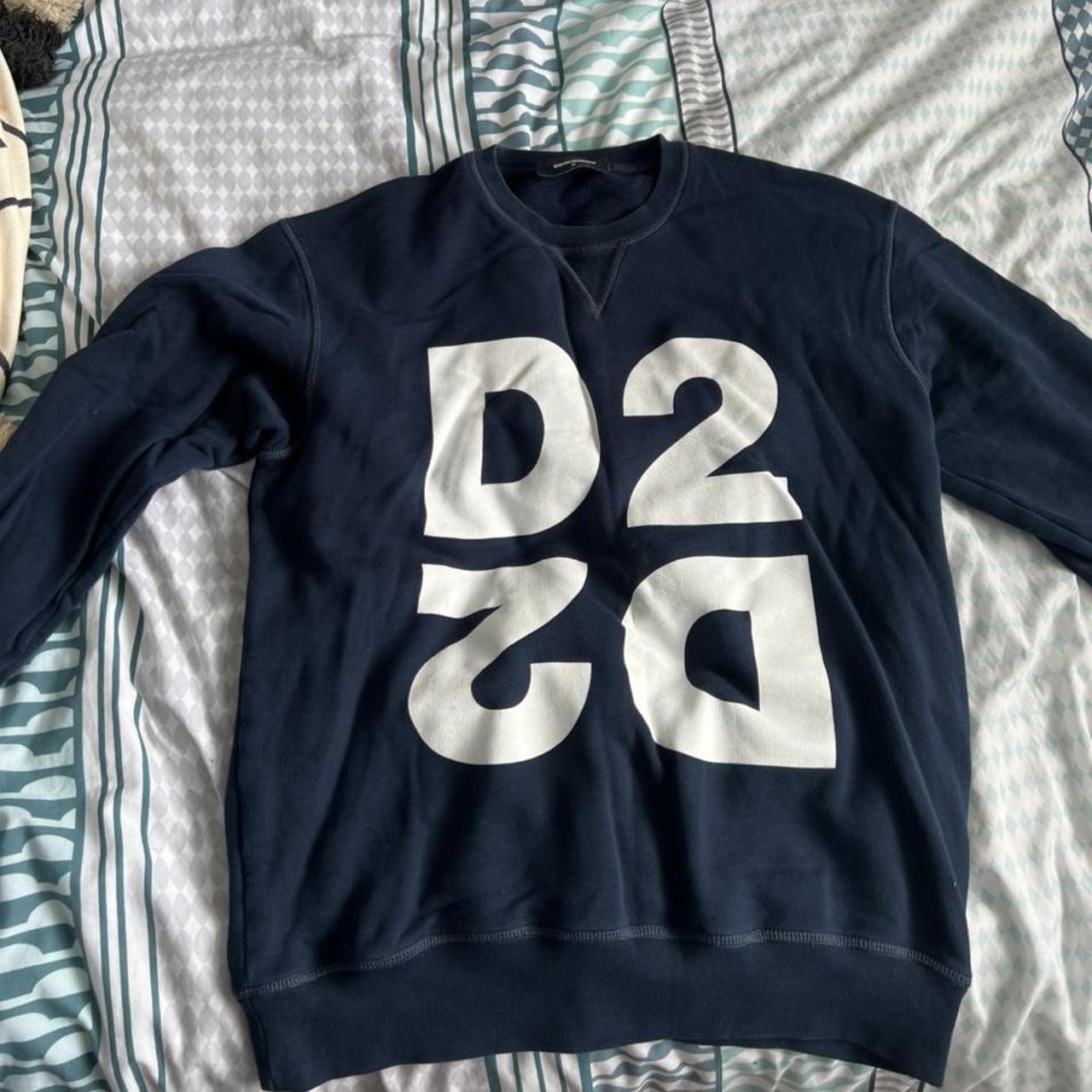 Blue dsquared outlet jumper