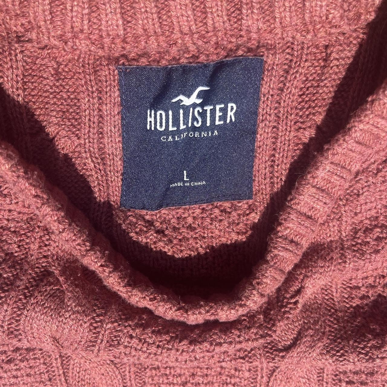 Hollister Co. Men's Orange Jumper Depop