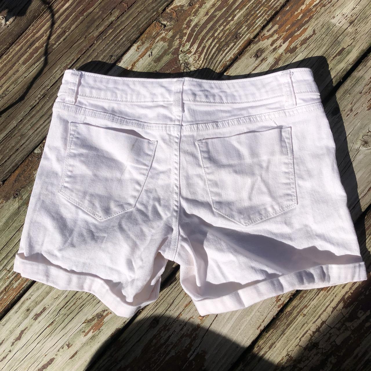 Women's White Shorts Depop
