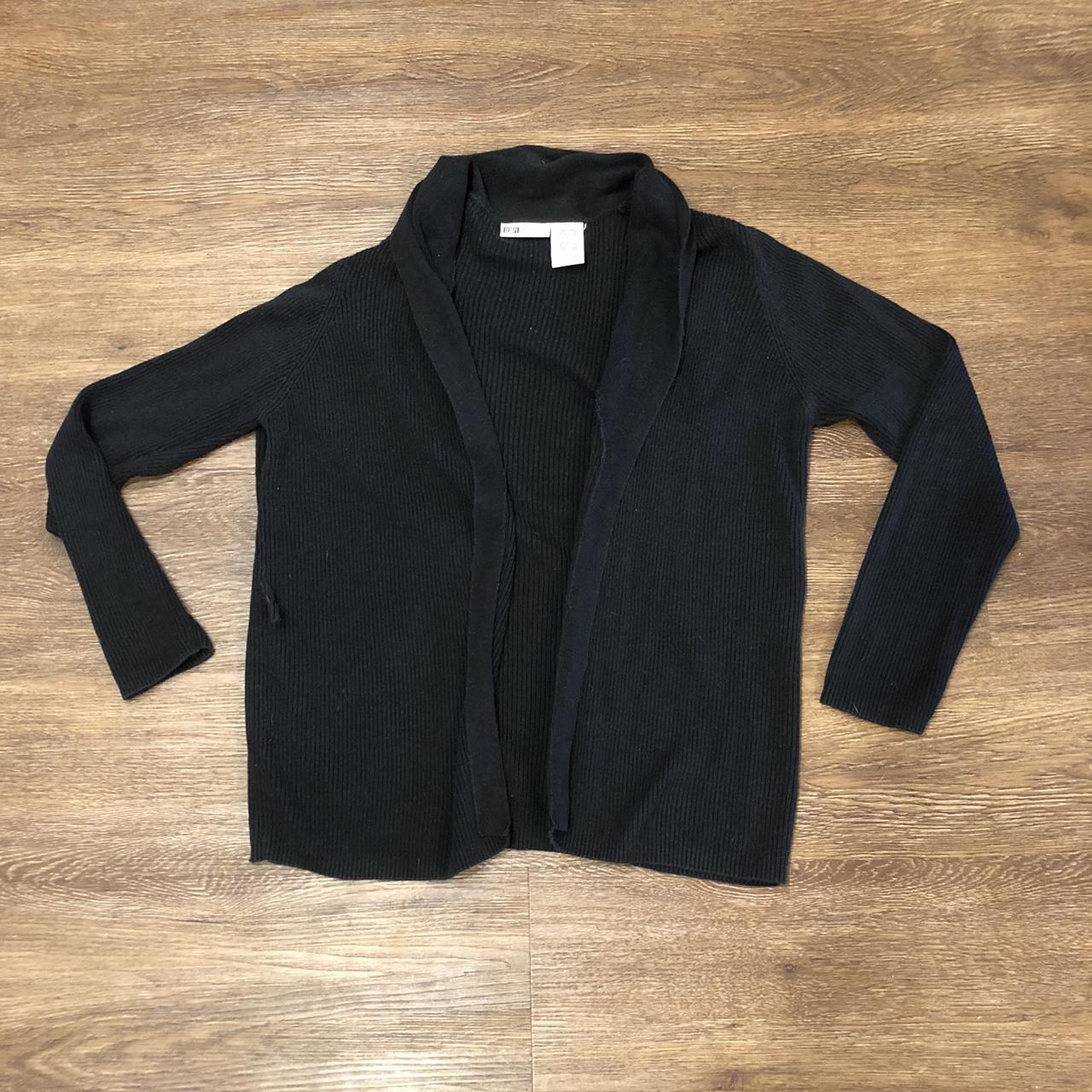 cute black cardigan sweater in good condition Depop