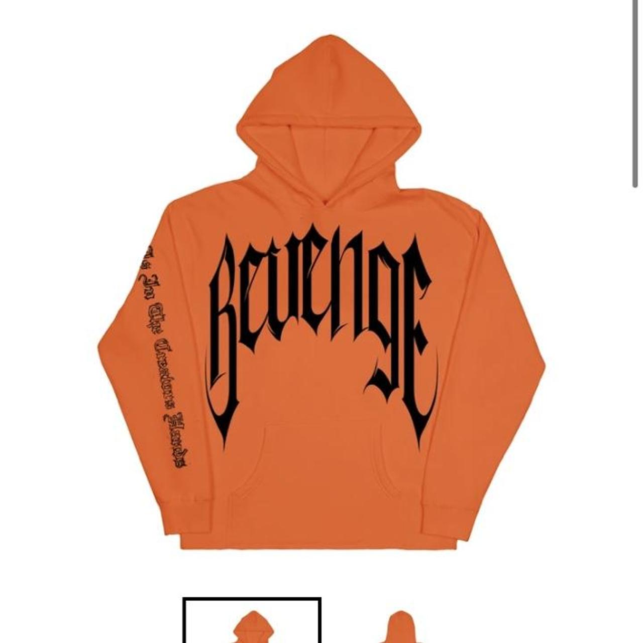 Revenge x outlets Trippie Redd Arch Smoking Black Hoodie