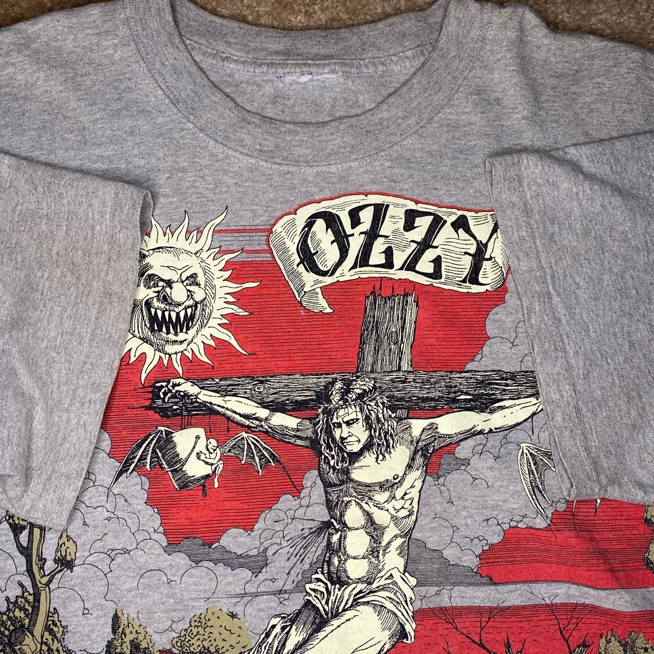 ozzy osbourne crucifixion shirt