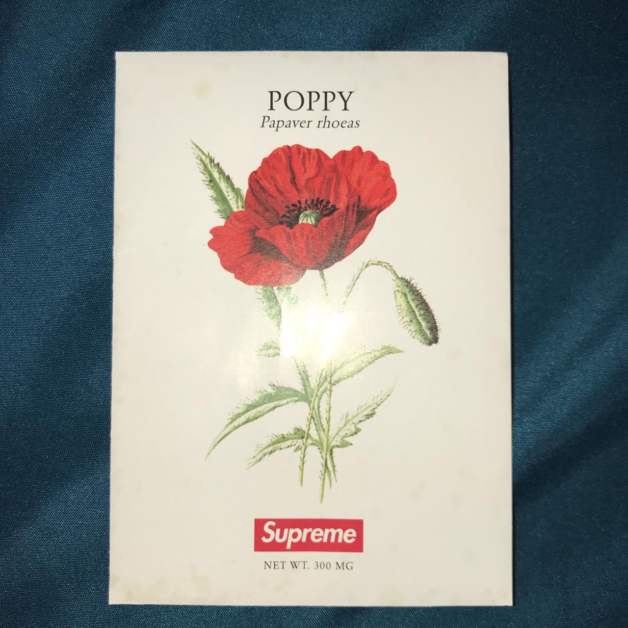 Poppy seeds shops supreme